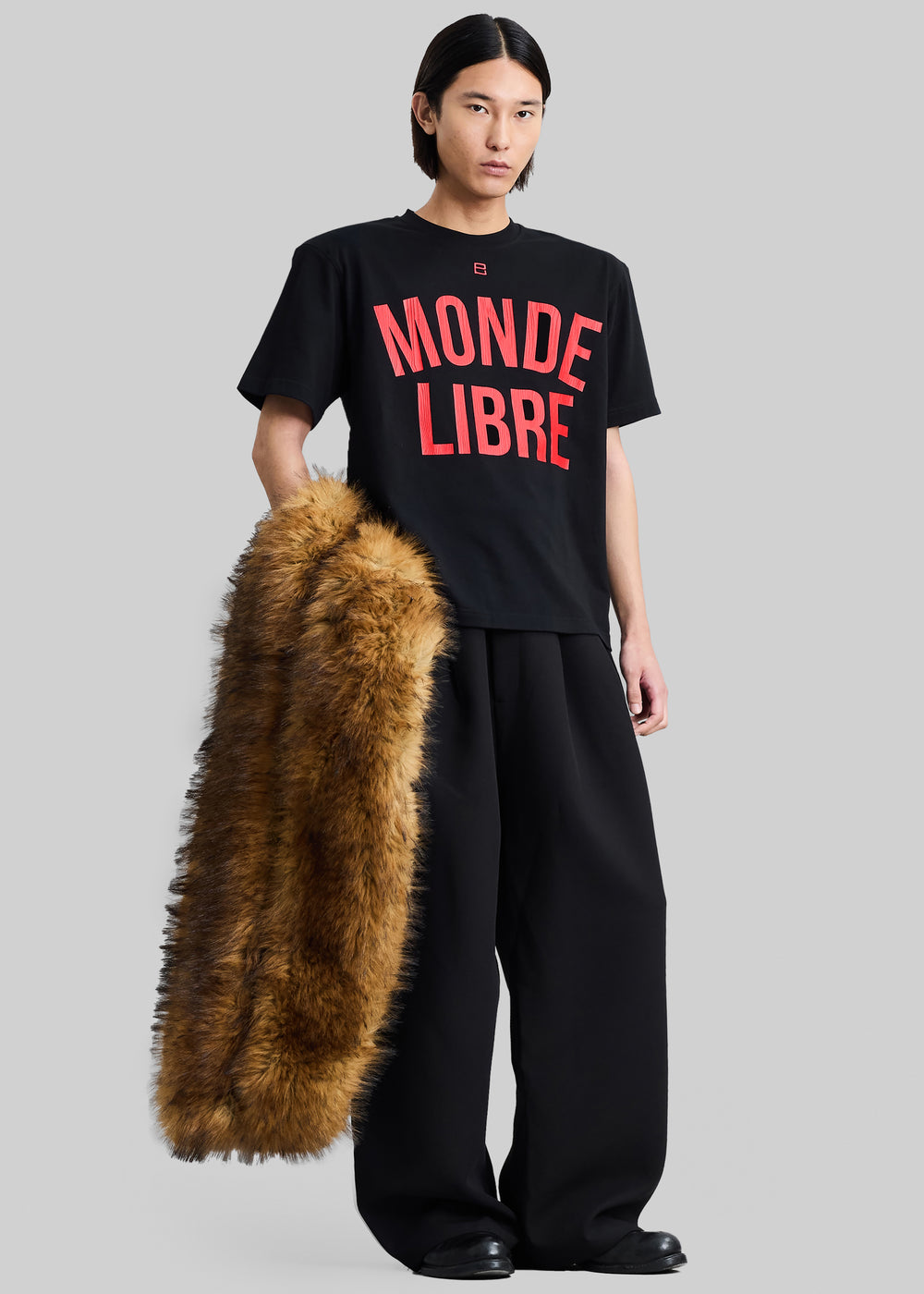 Pieces Uniques Monde Libre T-Shirt - Black - 1