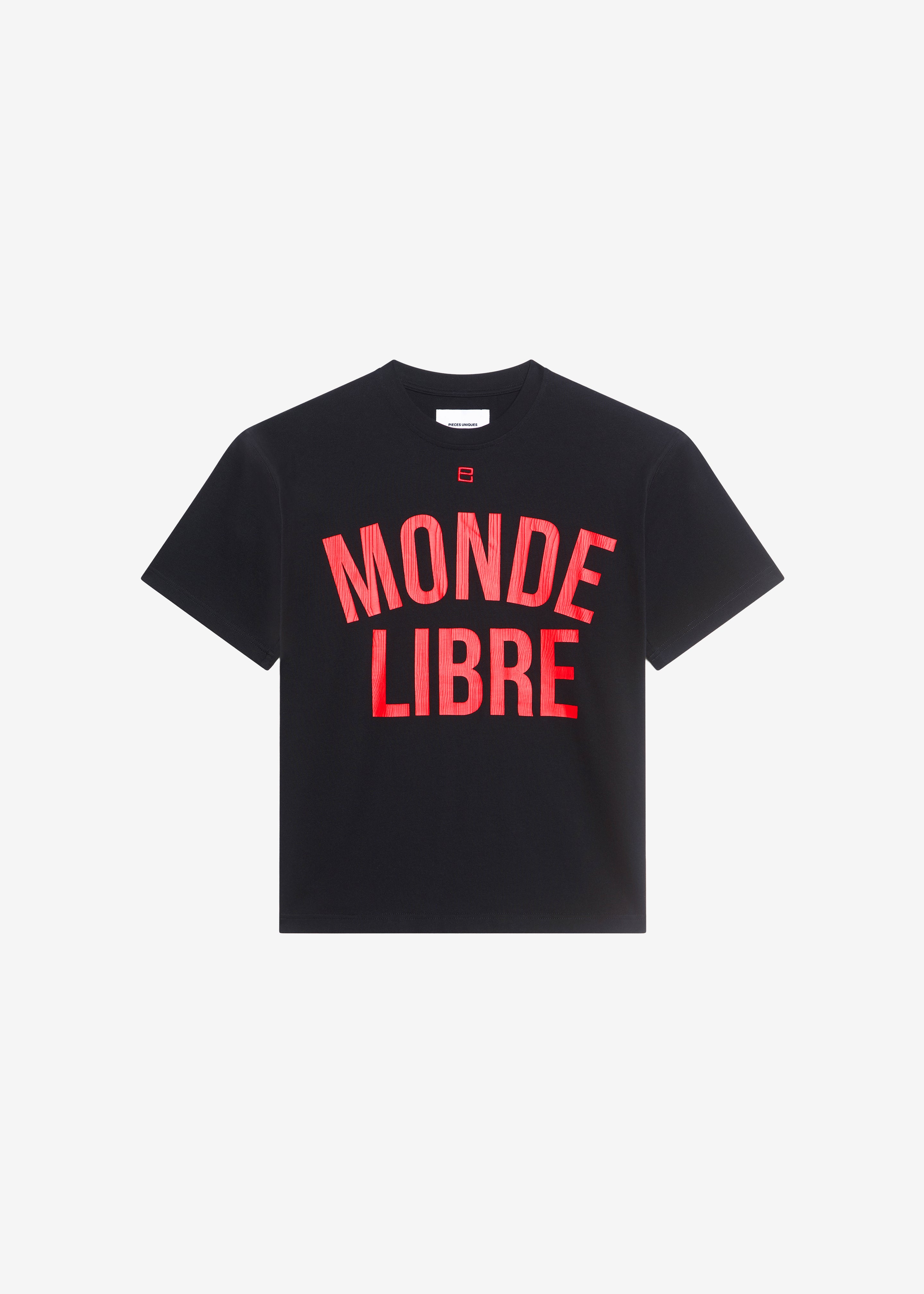 Pieces Uniques Monde Libre T-Shirt - Black - 8