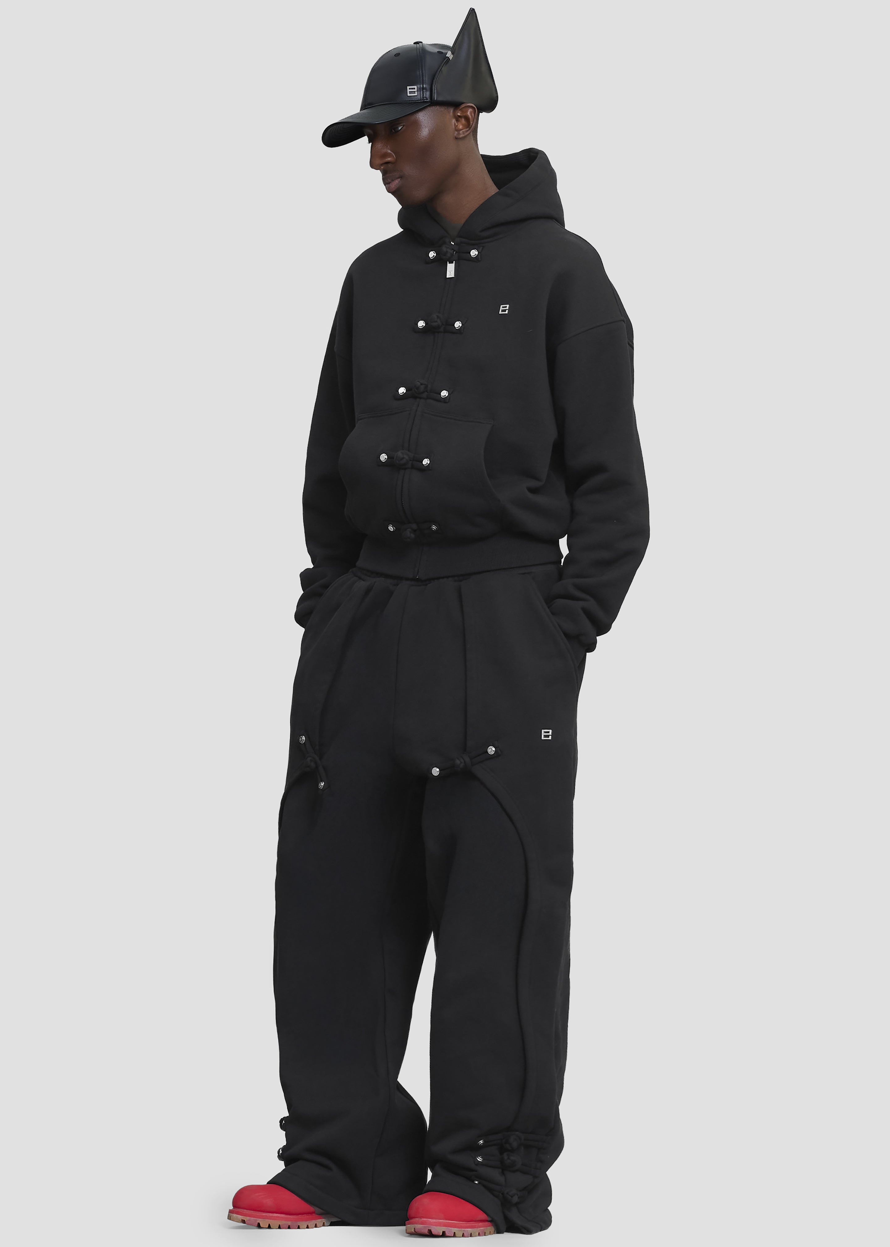 Pieces Uniques Ma Gua Joggers - Moshui Black