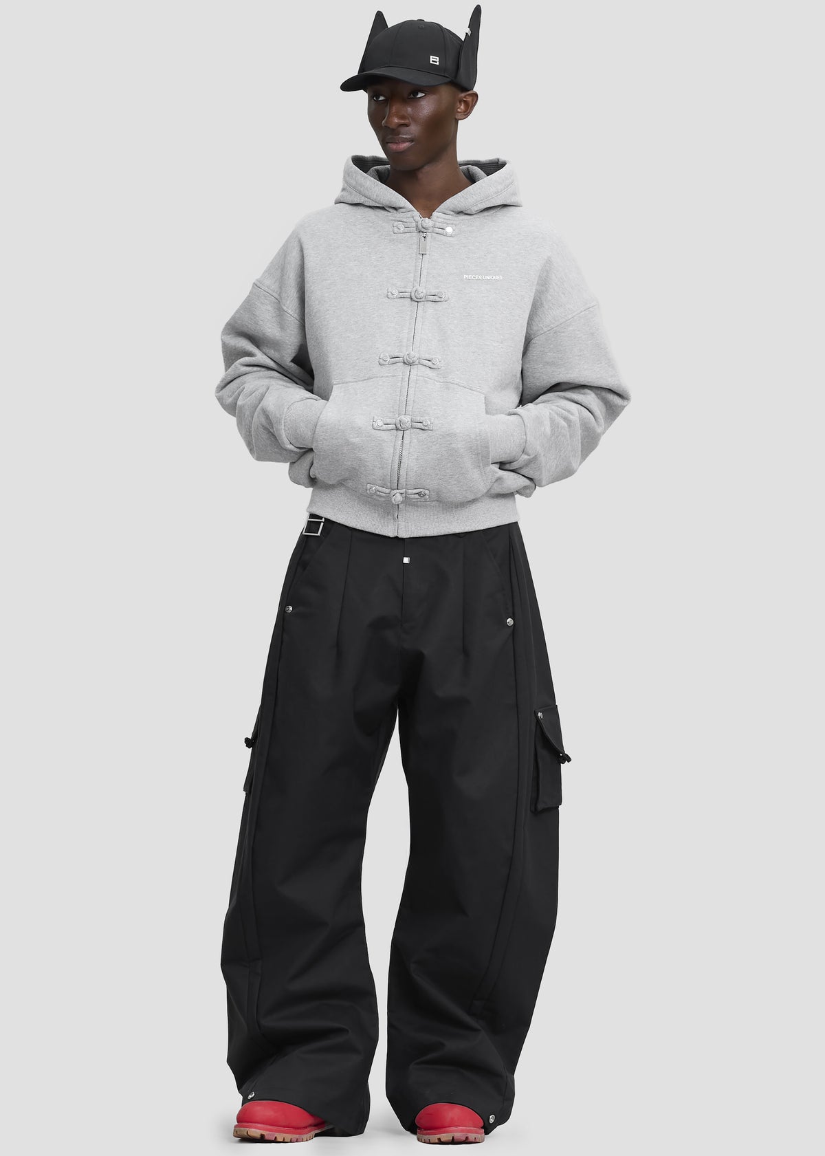 Pieces Uniques Ma Gua Hoodie - Jian Grey - 2