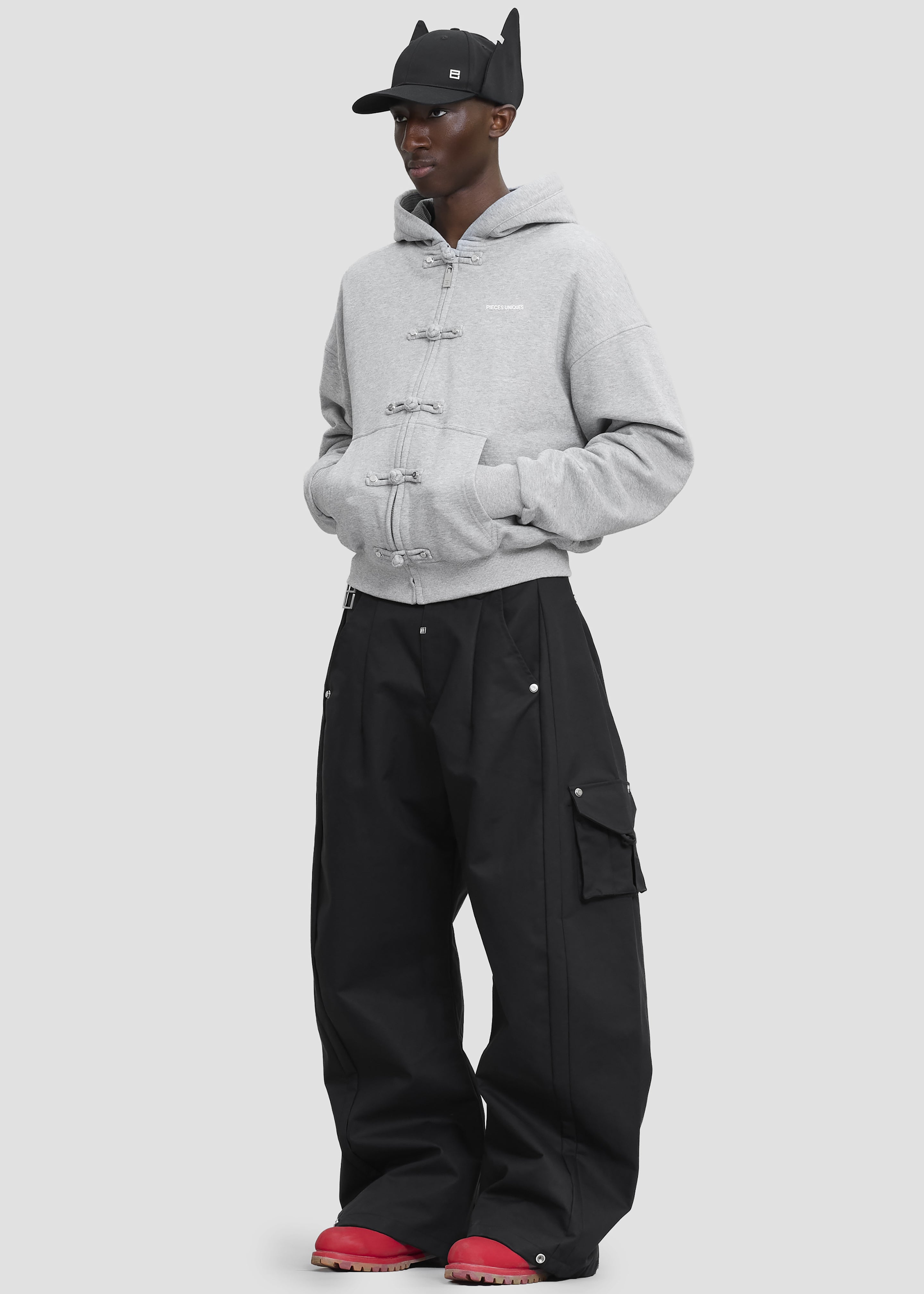 Pieces Uniques Ma Gua Hoodie - Jian Grey - 4