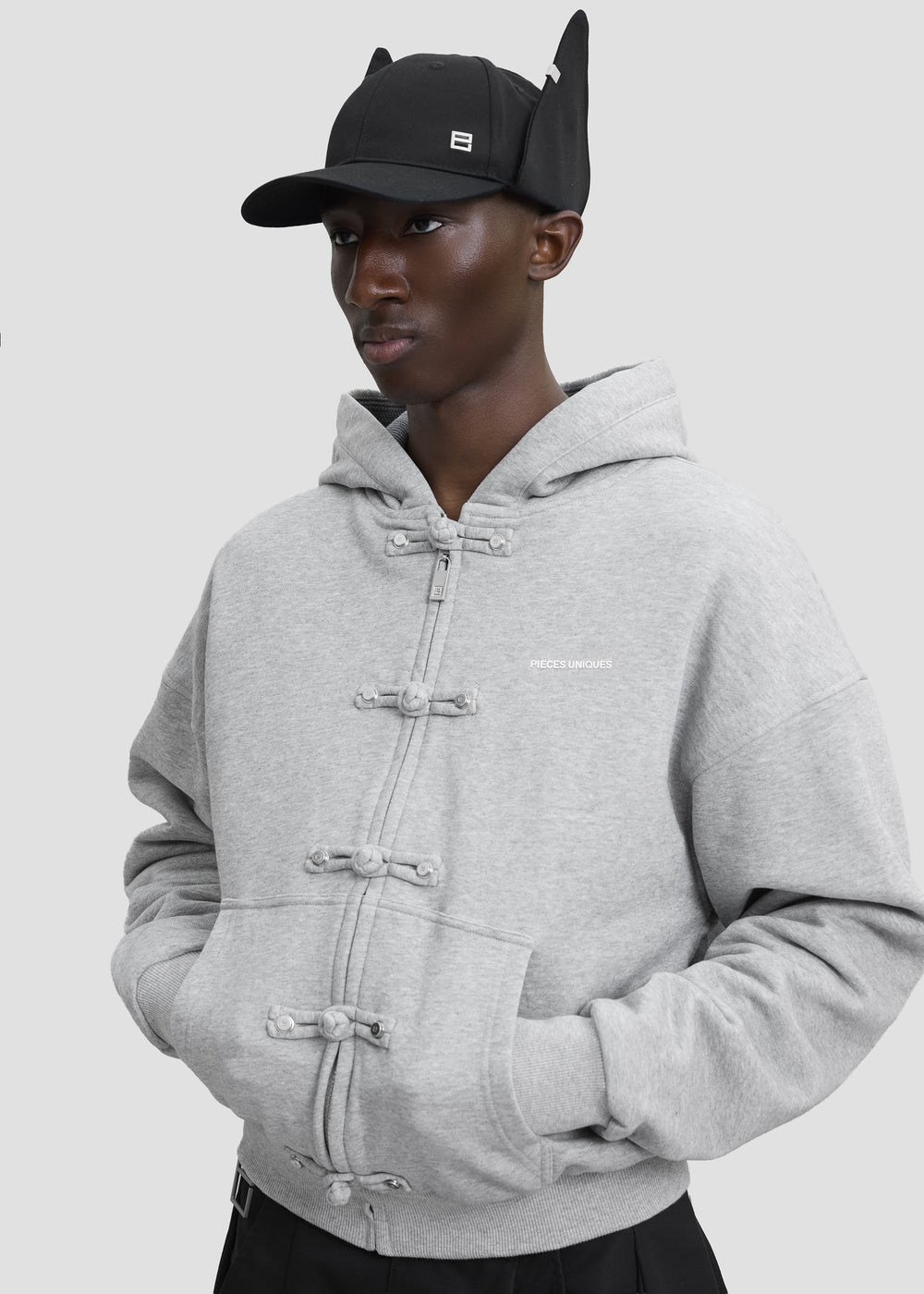 Pieces Uniques Ma Gua Hoodie - Jian Grey
