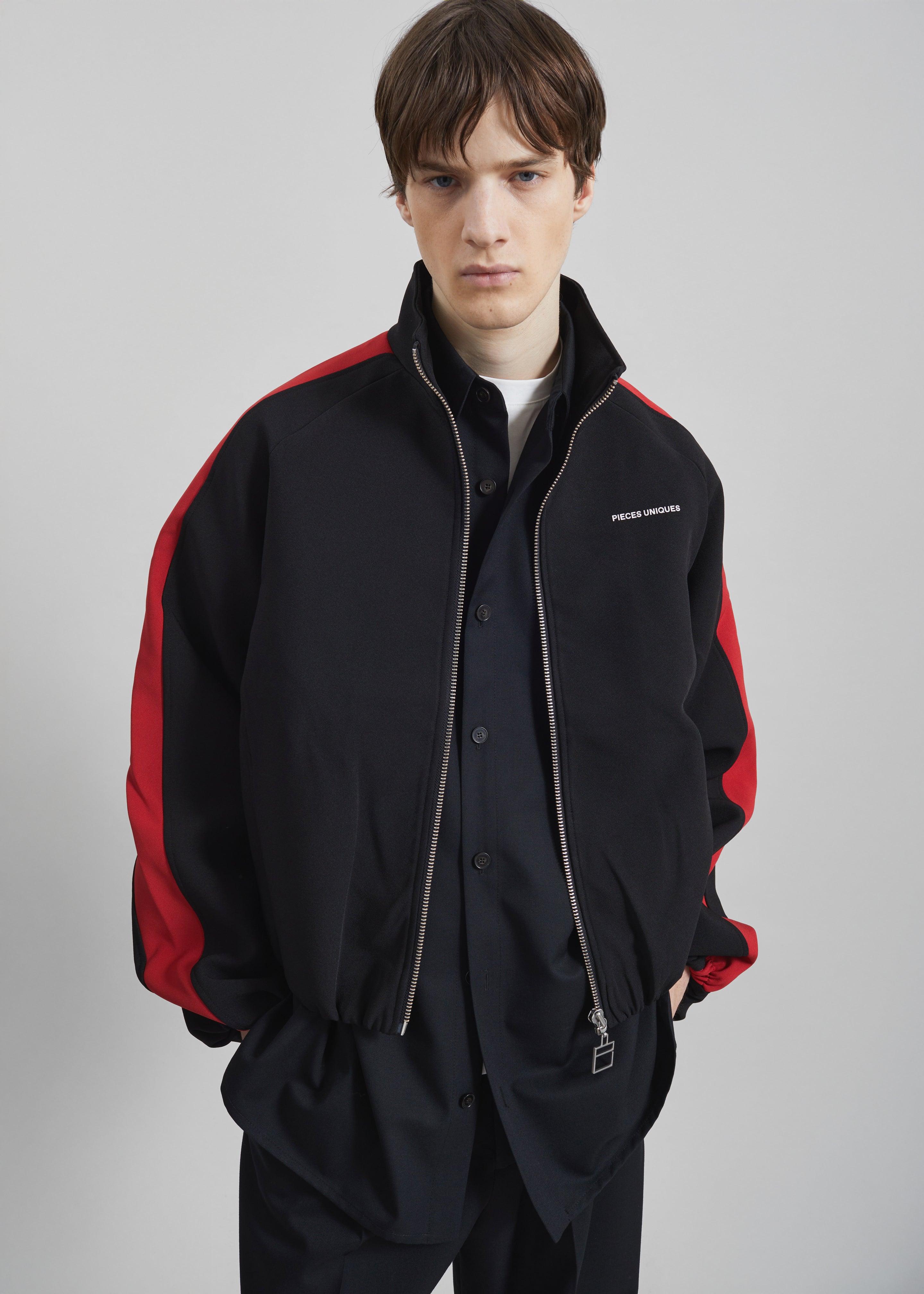 Pieces Uniques The Zayn Track Jacket - Black - 7 - [gender-male]