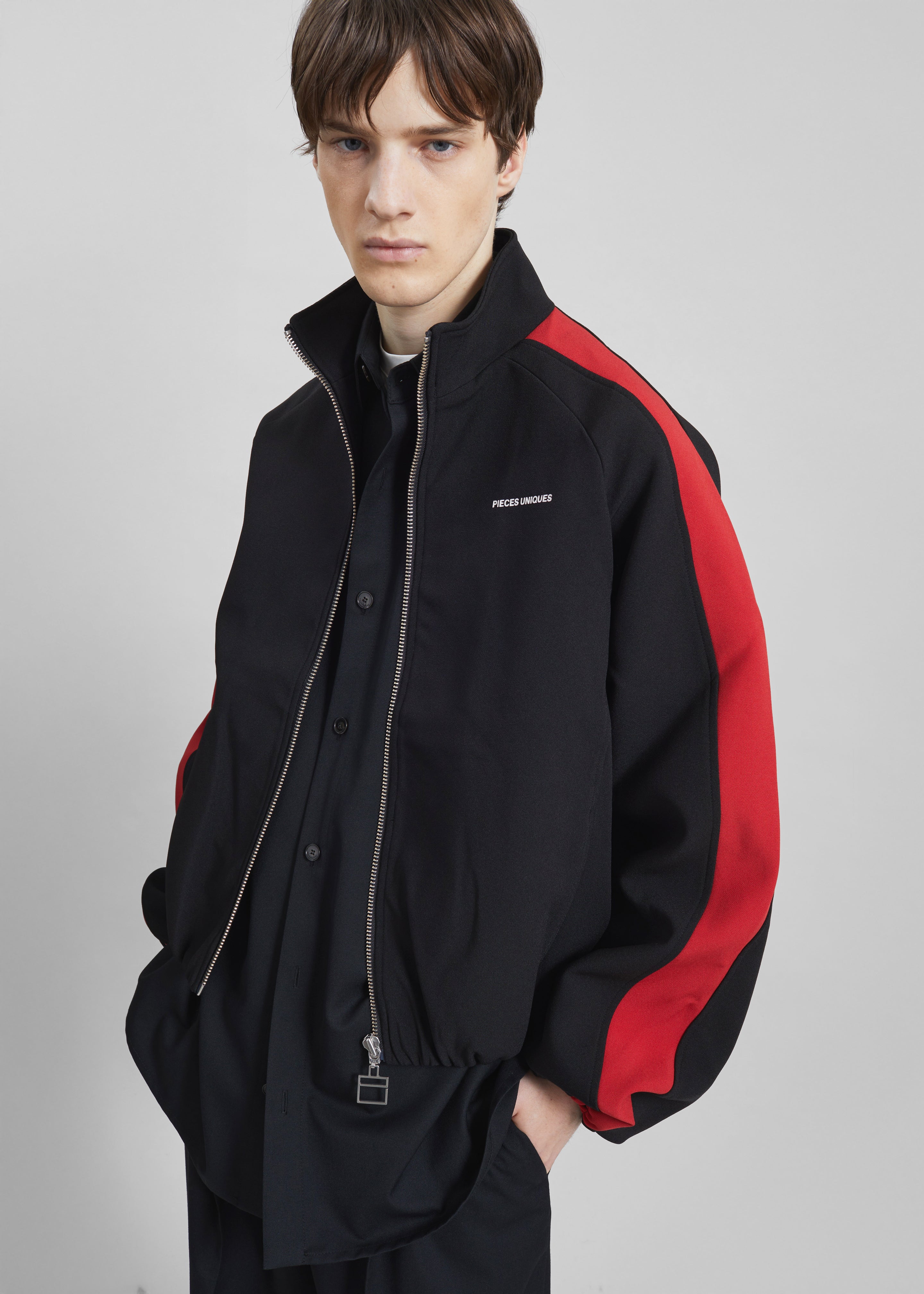 Pieces Uniques The Zayn Track Jacket - Black - 6 - [gender-male]