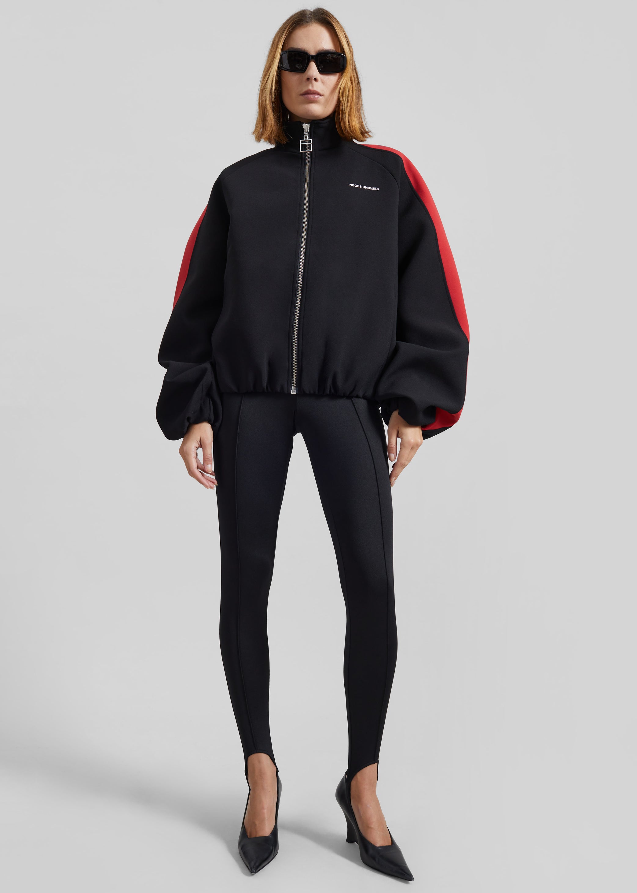 Shop the look image for Pieces Uniques The Zayn Track Jacket - Black