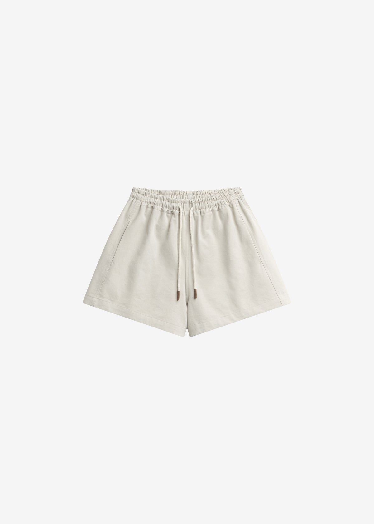 Pierno Cotton Shorts - Beige - 9