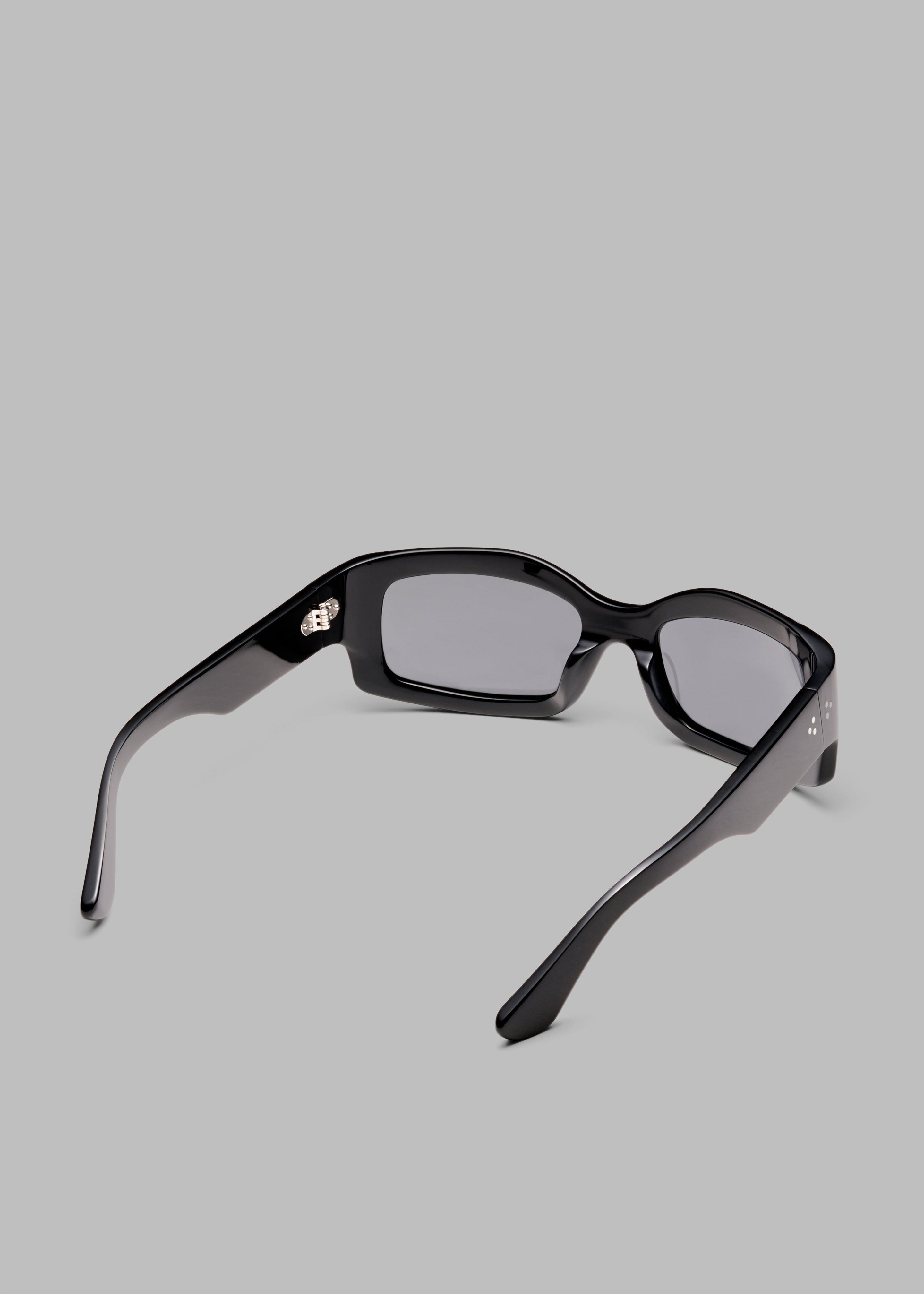 Port Tanger Addis Sunglasses - Black Acetate/Black Lens - 11