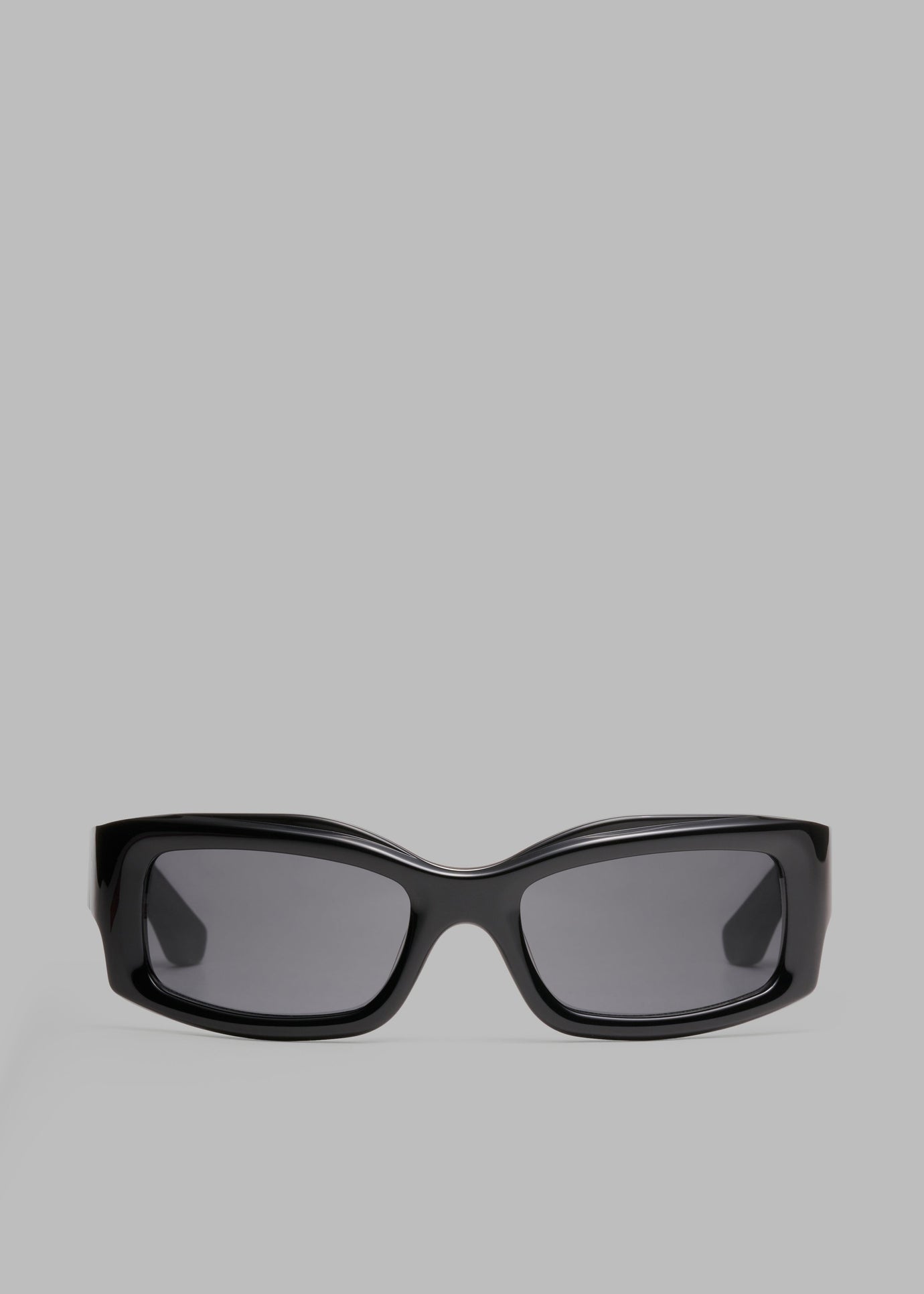 Port Tanger Addis Sunglasses - Black Acetate/Black Lens