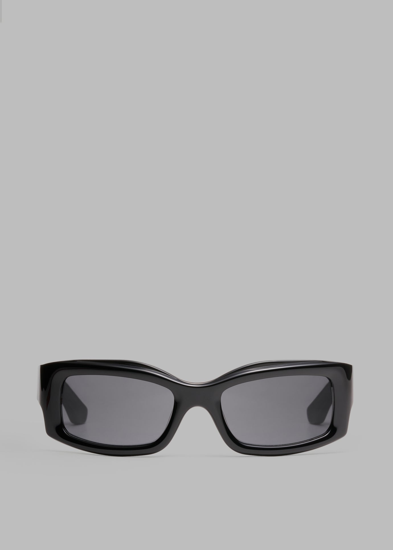 Port Tanger Addis Sunglasses - Black Acetate/Black Lens