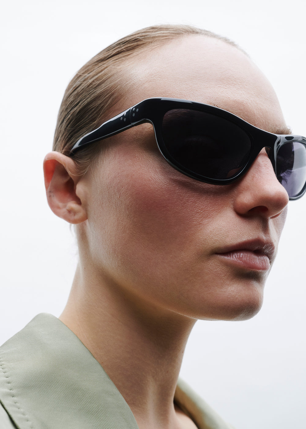 Port Tanger Agha Sunglasses - Black Acetate / Black Lens - 1