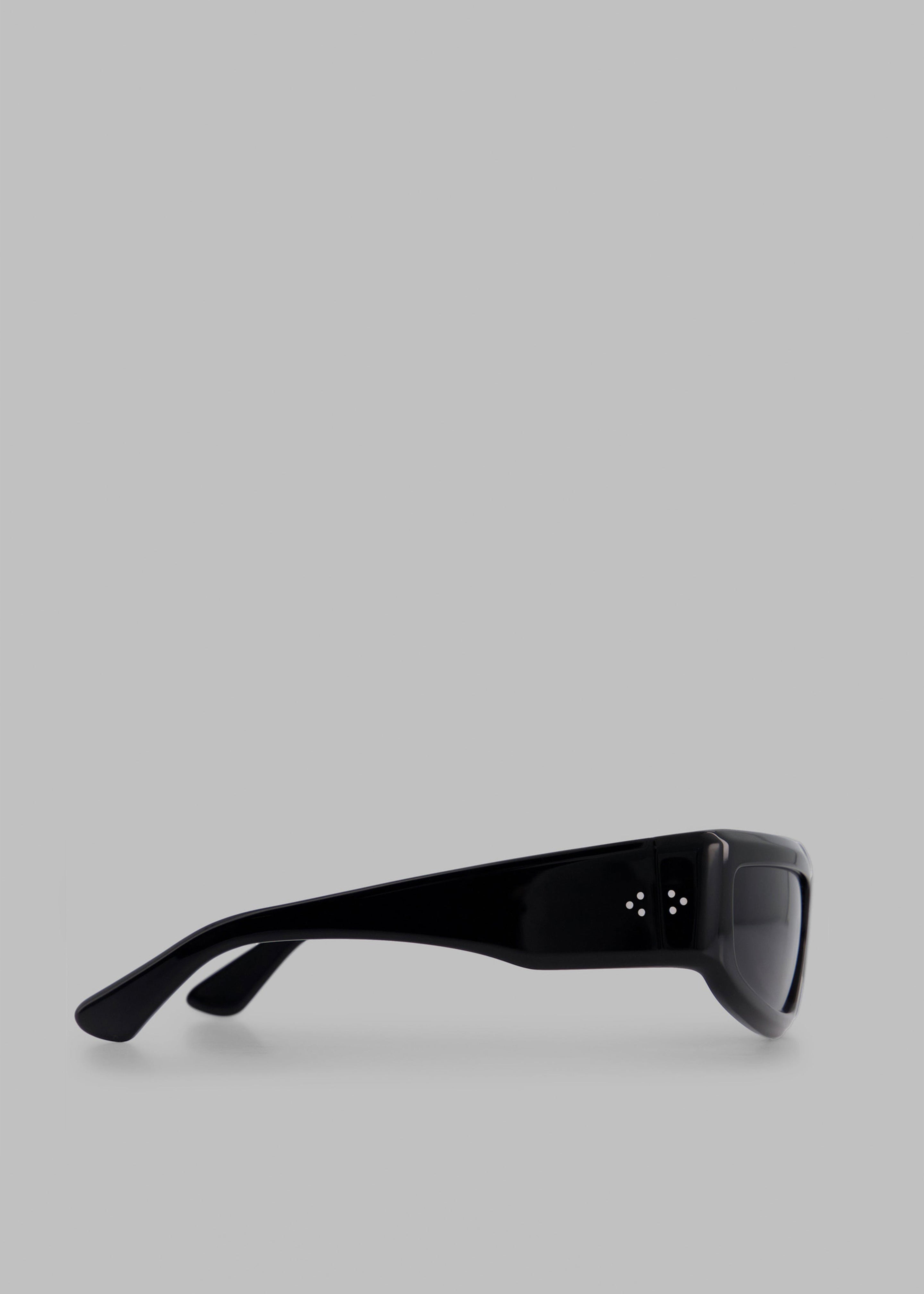 Port Tanger Andalucia Sunglasses - Black Acetate/Black Lens - 8