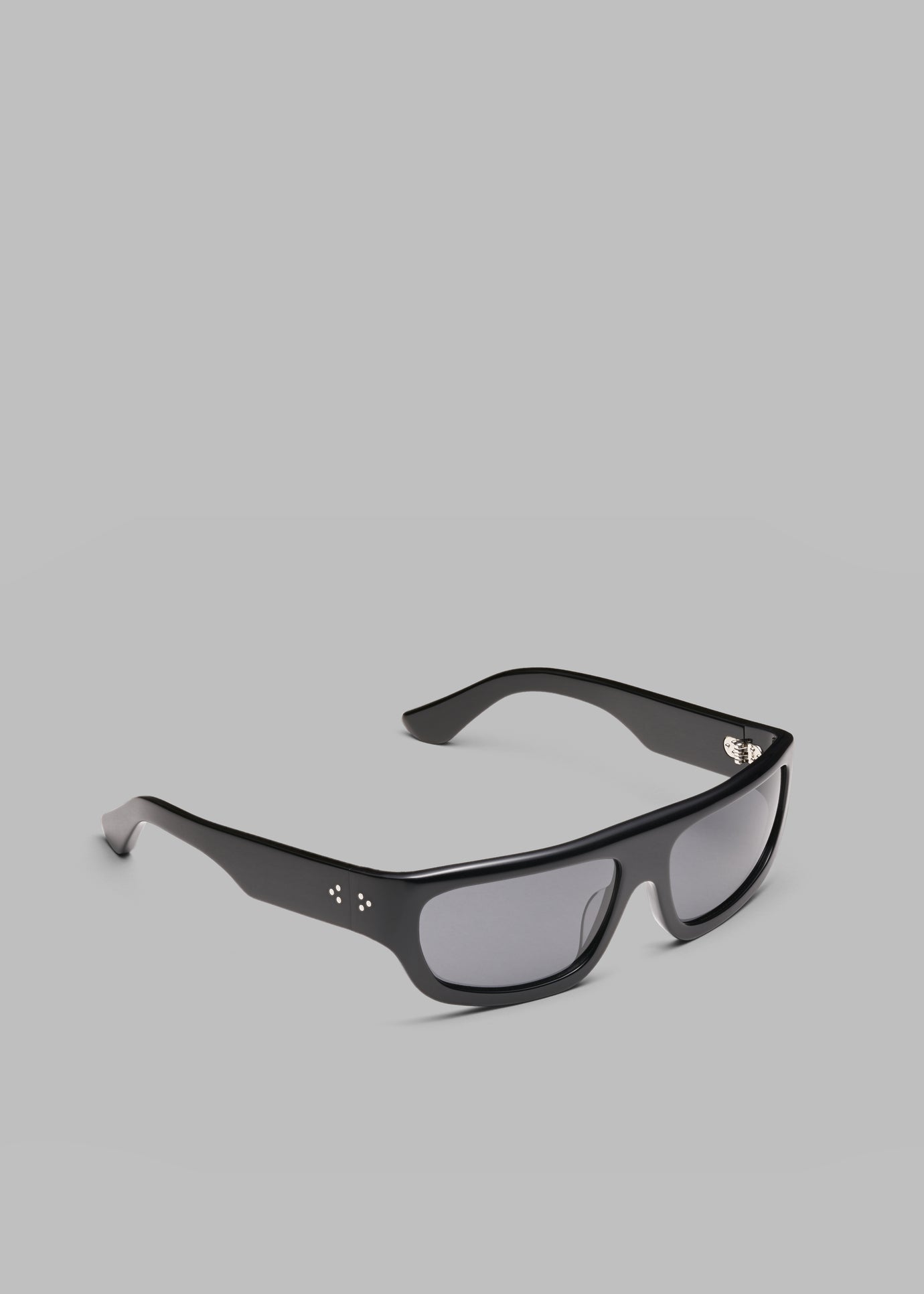 Port Tanger Bodi Sunglasses  - Black Acetate/Black Lens - 1