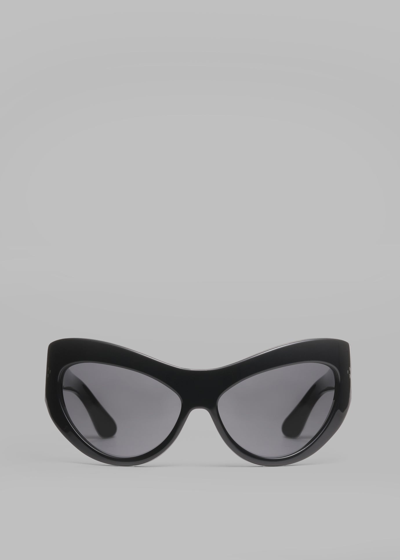 Port Tanger Darya Sunglasses - Black Acetate/Black Lens