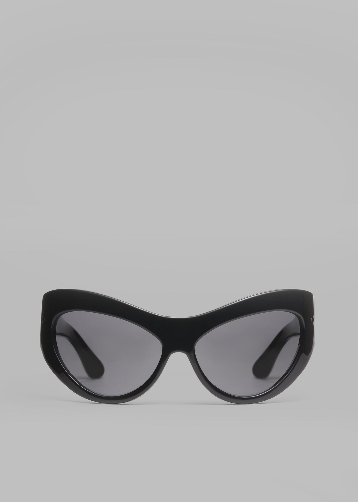 Port Tanger Darya Sunglasses - Black Acetate/Black Lens