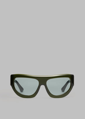 Port Tanger Dost Sunglasses  - Cardamom Acetate/Light Blue Lens