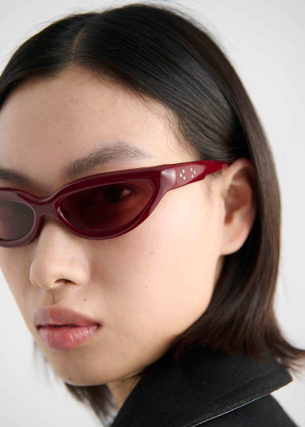 Port Tanger Fanna Sunglasses - Carmesi Acetate/Tobacco Lens - 1