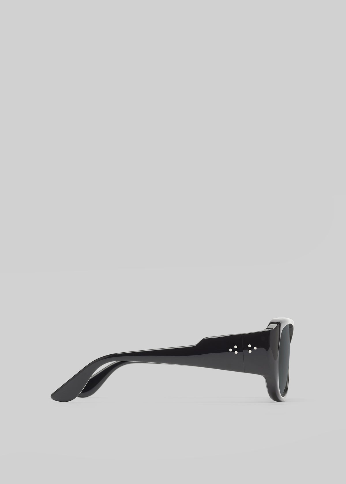 Port Tanger Gambia Sunglasses - Black Acetate/Black Lens - 9
