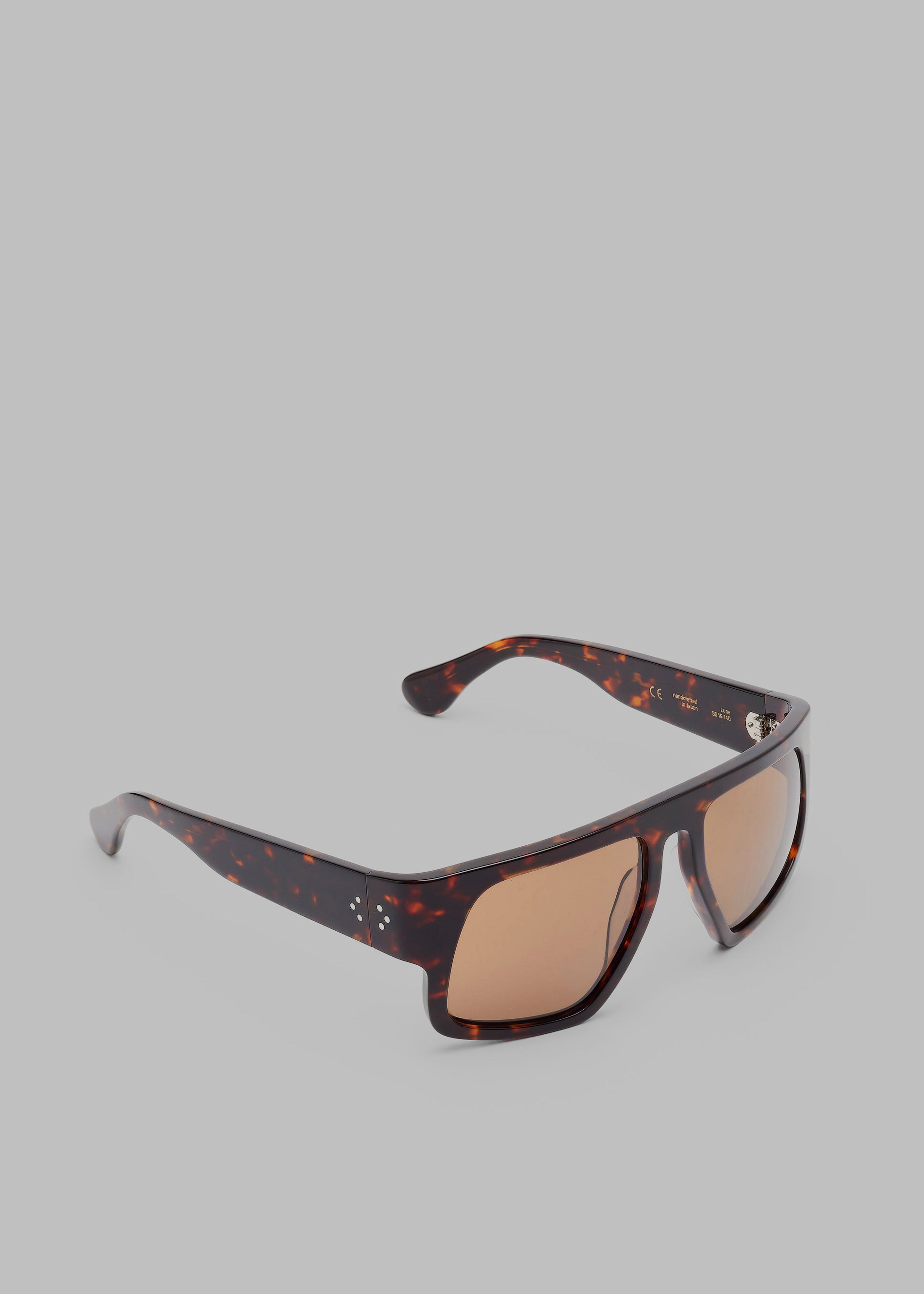 Port Tanger Luna Sunglasses - Myrrh Acetate/Tobacco Lens - 3