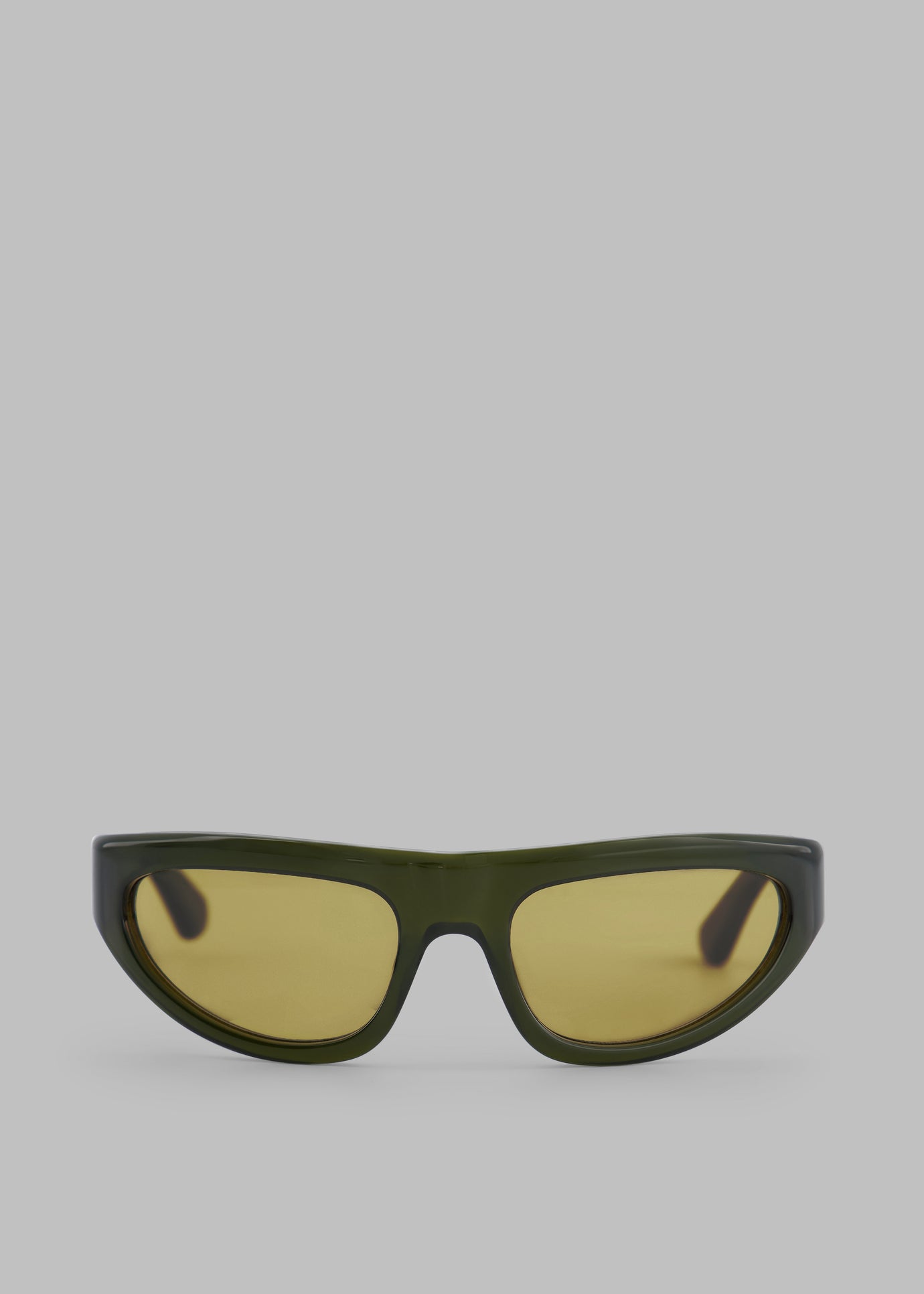 Port Tanger Malick Sunglasses - Cardamom Acetate/Warm Olive Lens