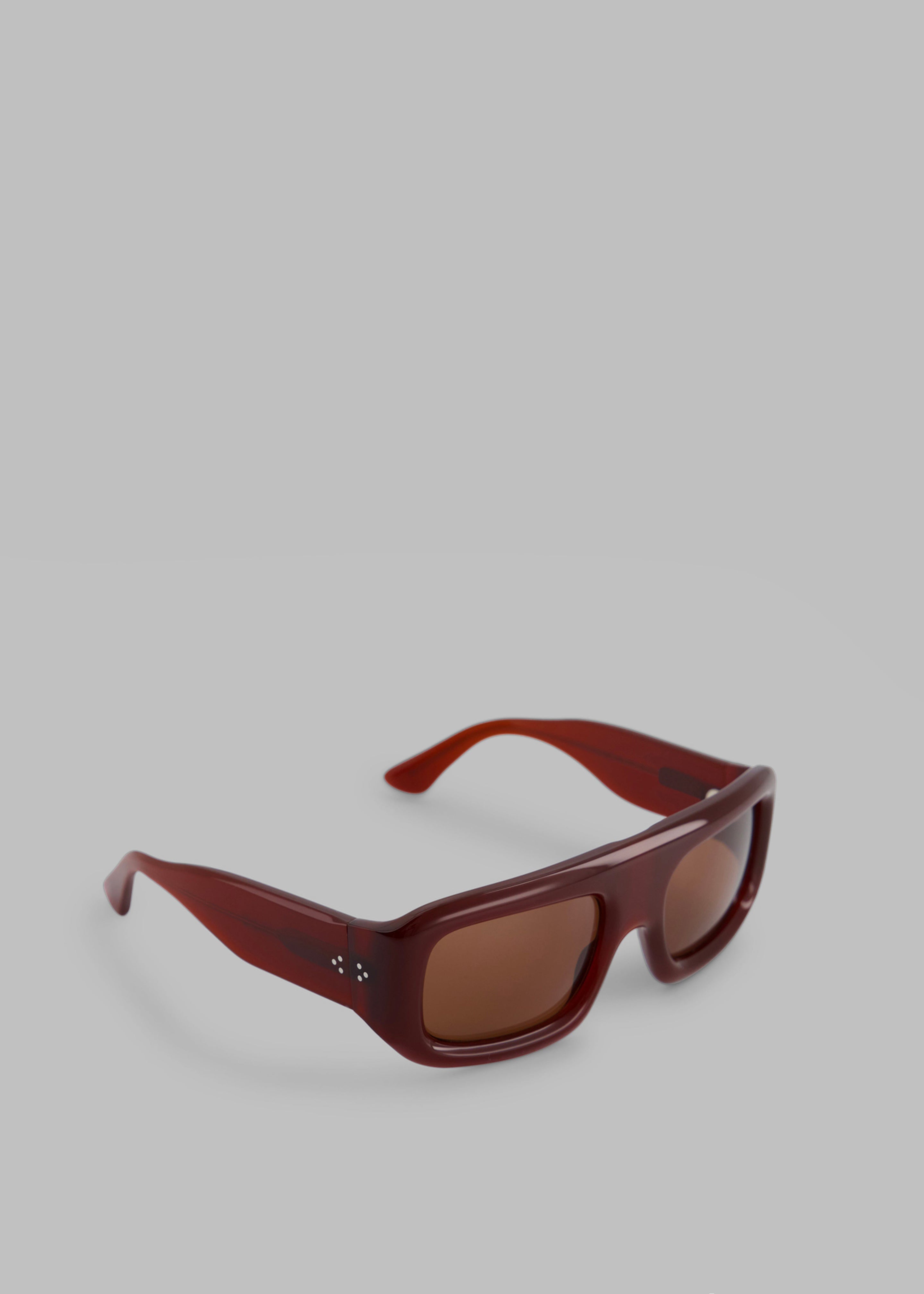 Port Tanger Mauretania Sunglasses  - Terracotta Acetate - 7