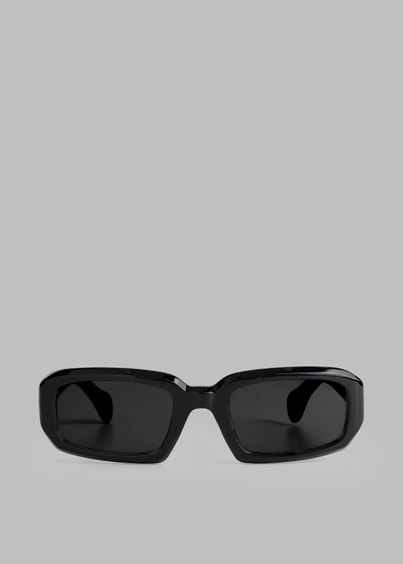 Port Tanger Mektoub Sunglasses - Black Acetate/Black Lens