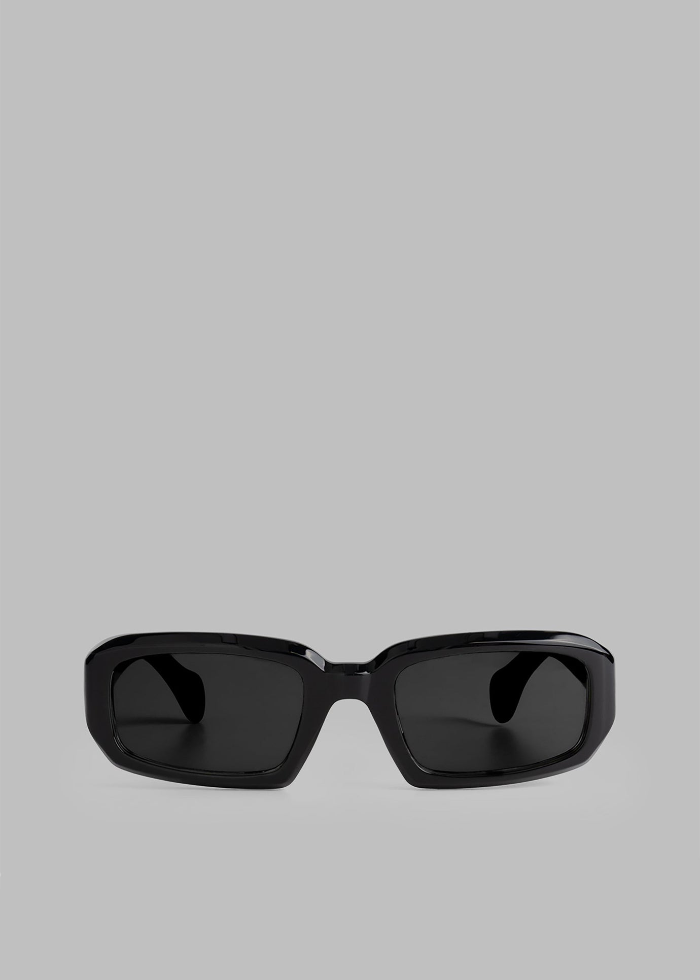 Port Tanger Mektoub Sunglasses - Black Acetate/Black Lens