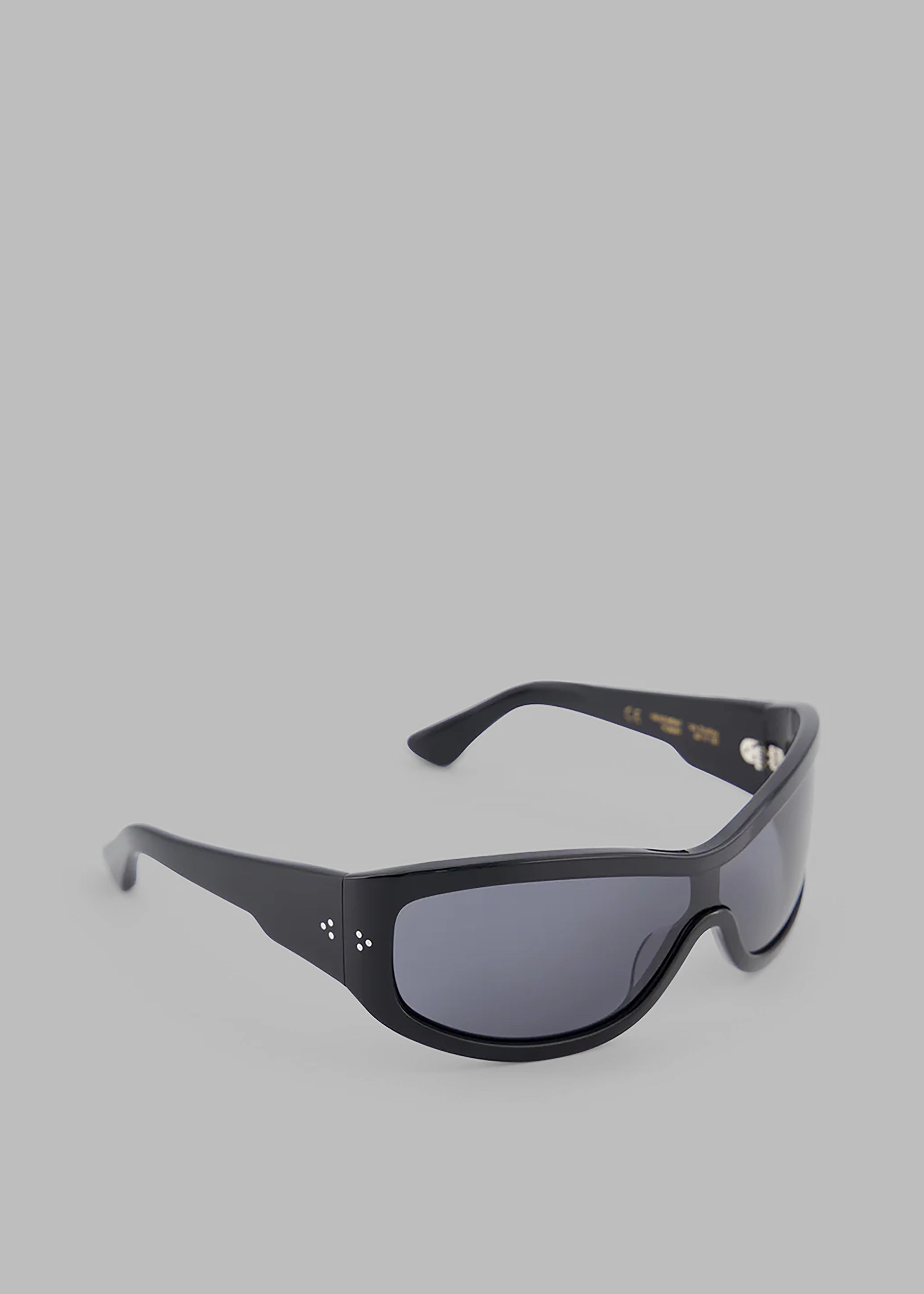 Port Tanger Nunny Sunglasses - Black Acetate/Black Lens - 5