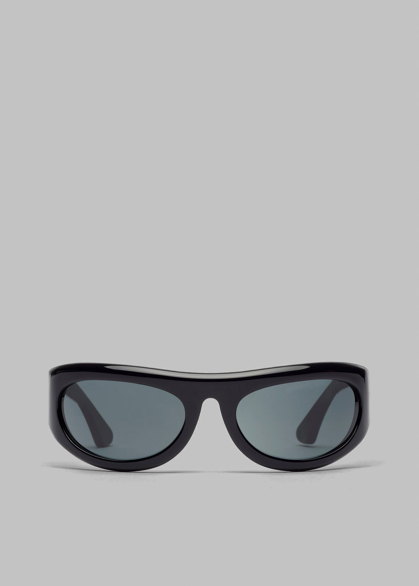 Port Tanger Safaa Sunglasses - Black Acetate/Black Lens