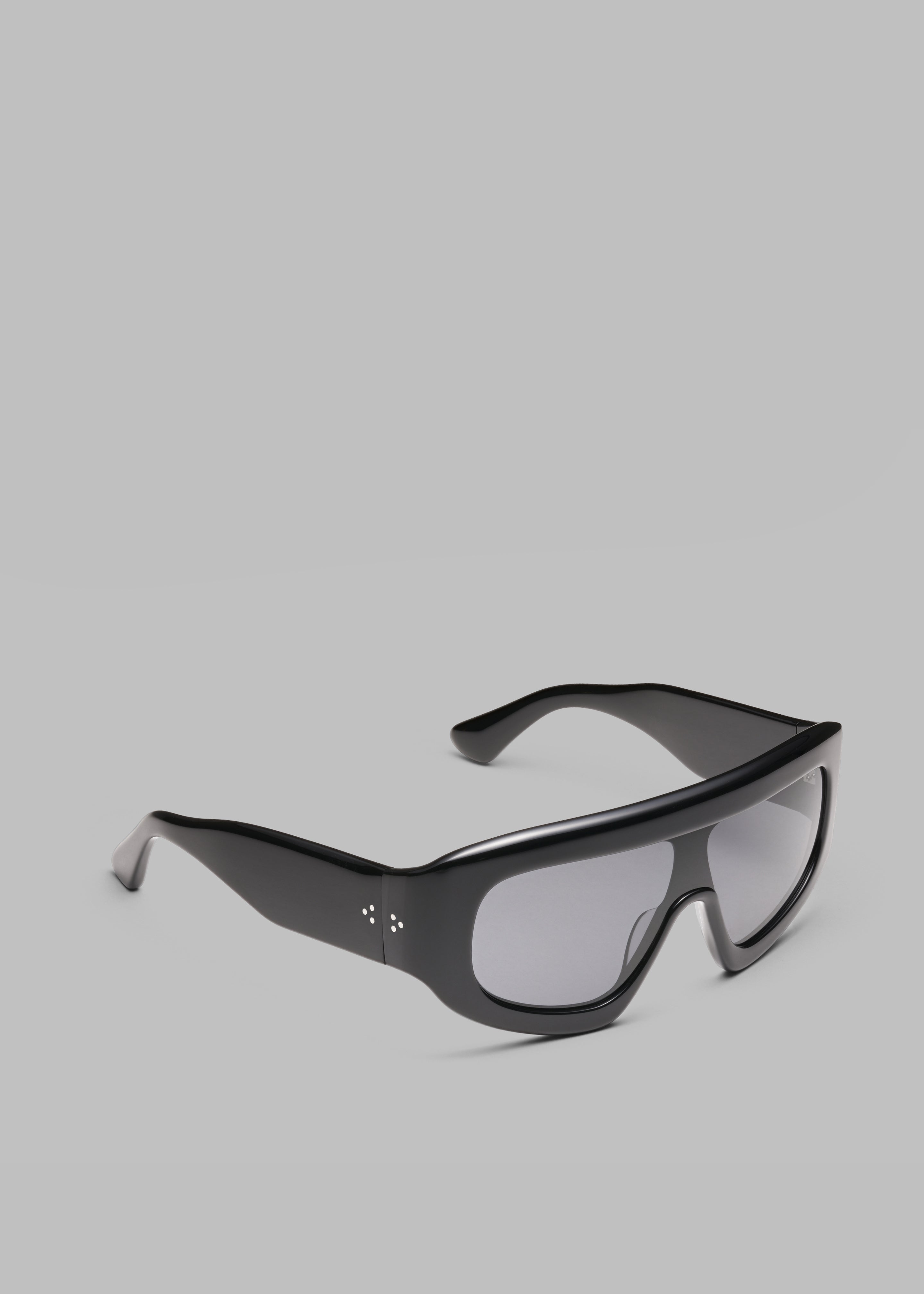 Port Tanger Saraa Sunglasses - Black Acetate/Black Lens - 7