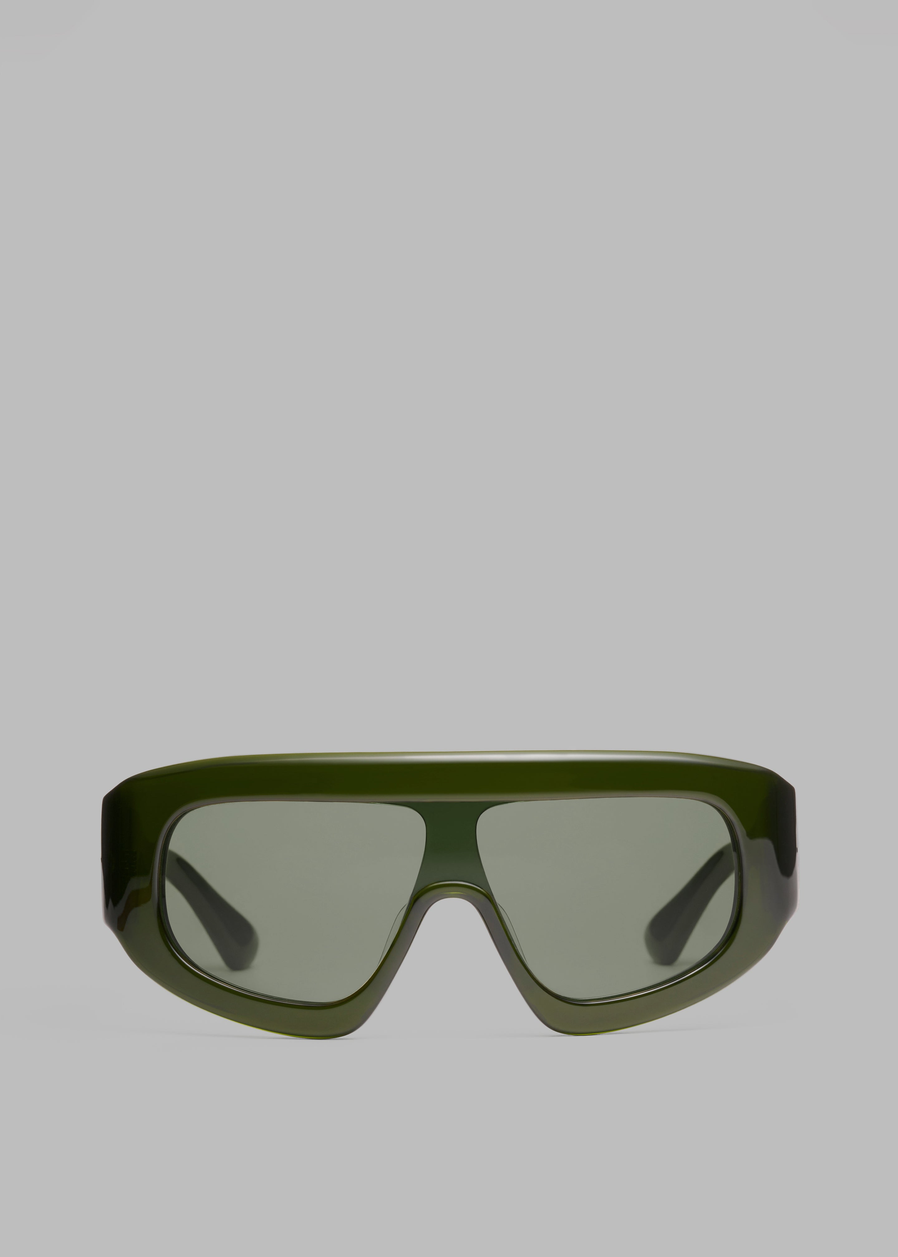 Port Tanger Saraa Sunglasses - Cardamom Acetate/Dark Olive Lens - 1