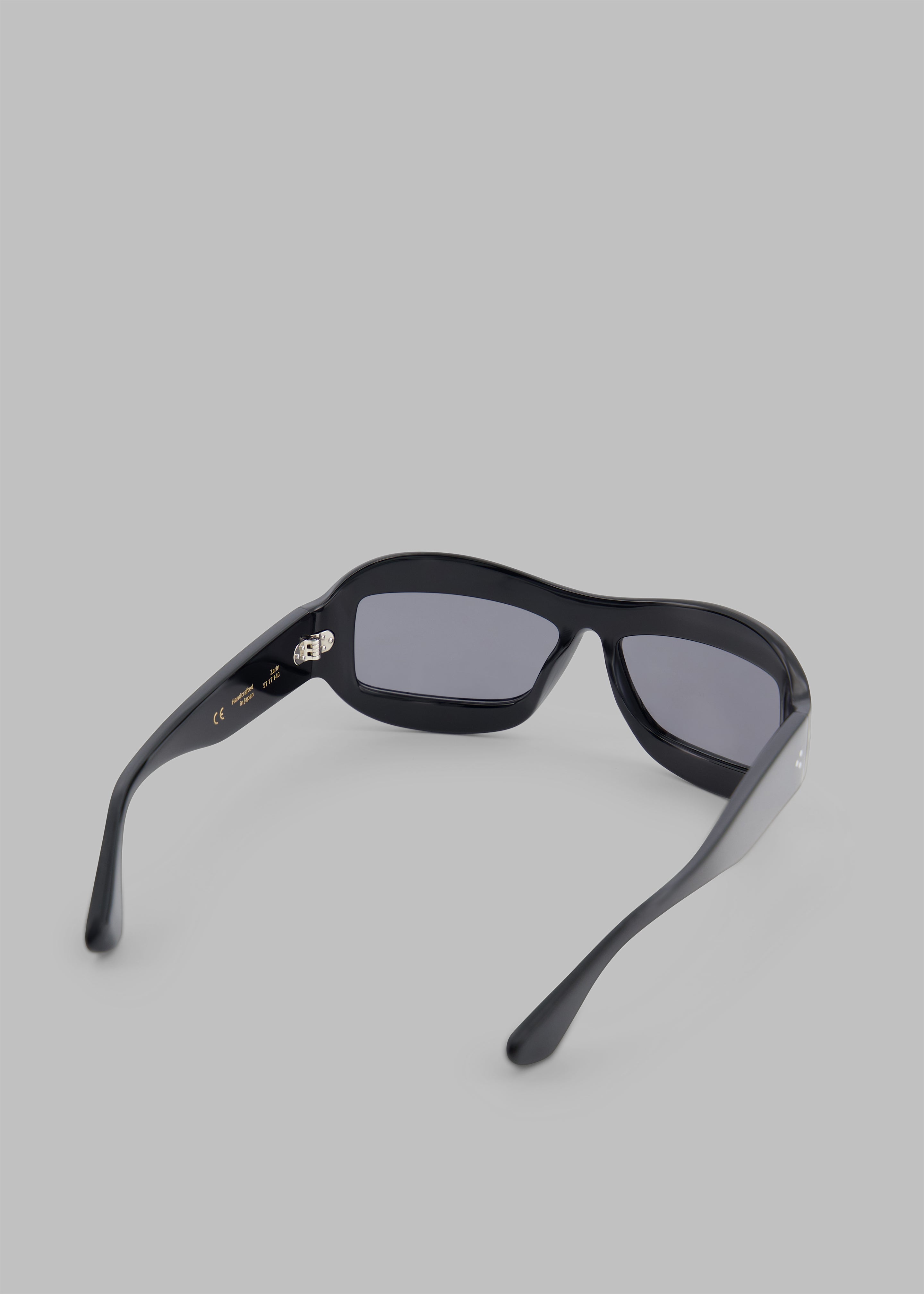 Port Tanger Zarin Sunglasses - Black Acetate/Black Lens - 10