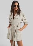 Praia Cargo Romper - Beige