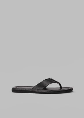 Proenza Schouler Cooper Flip Flops - Black