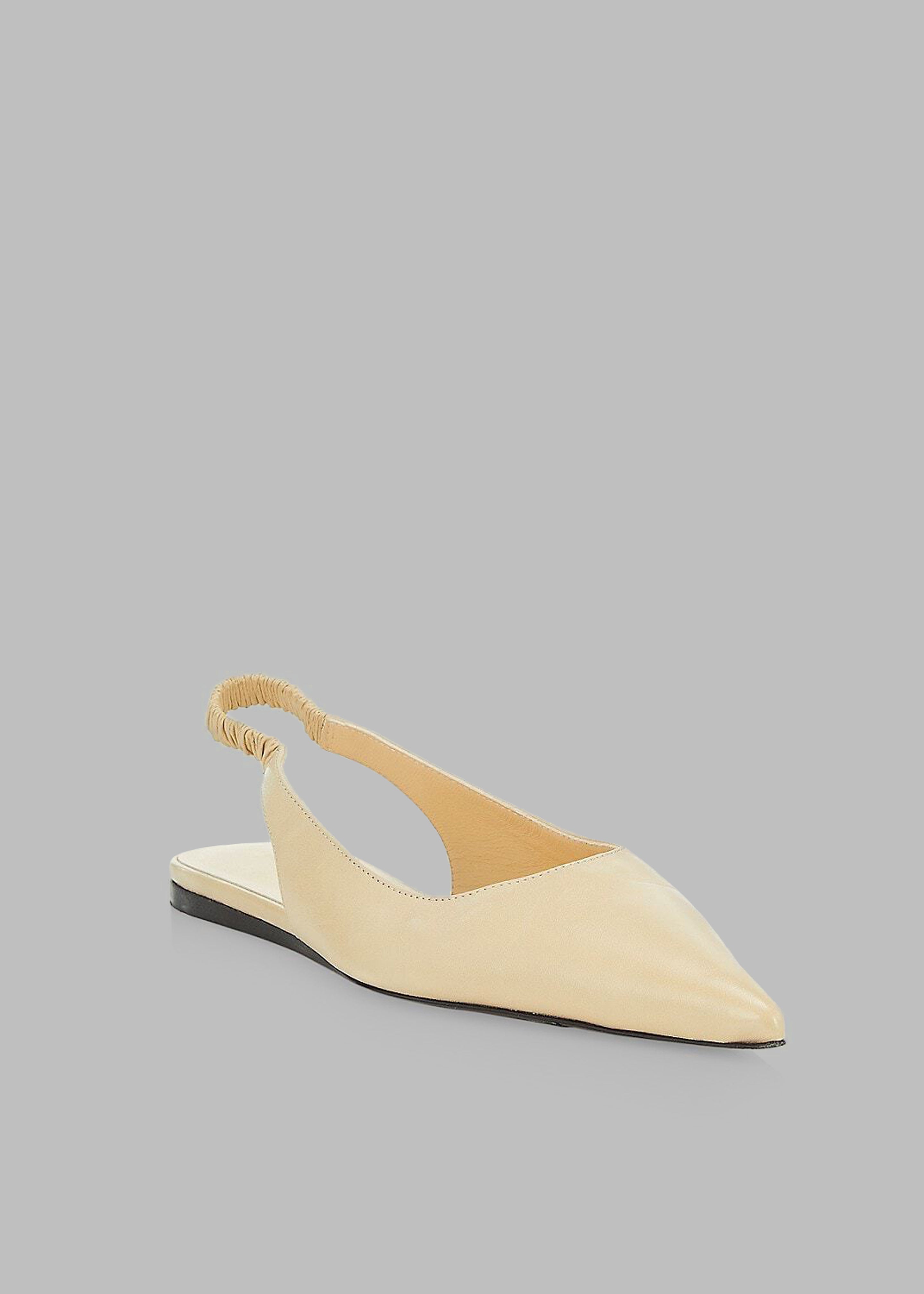 Proenza Schouler Spike Slingback Flats Parchment