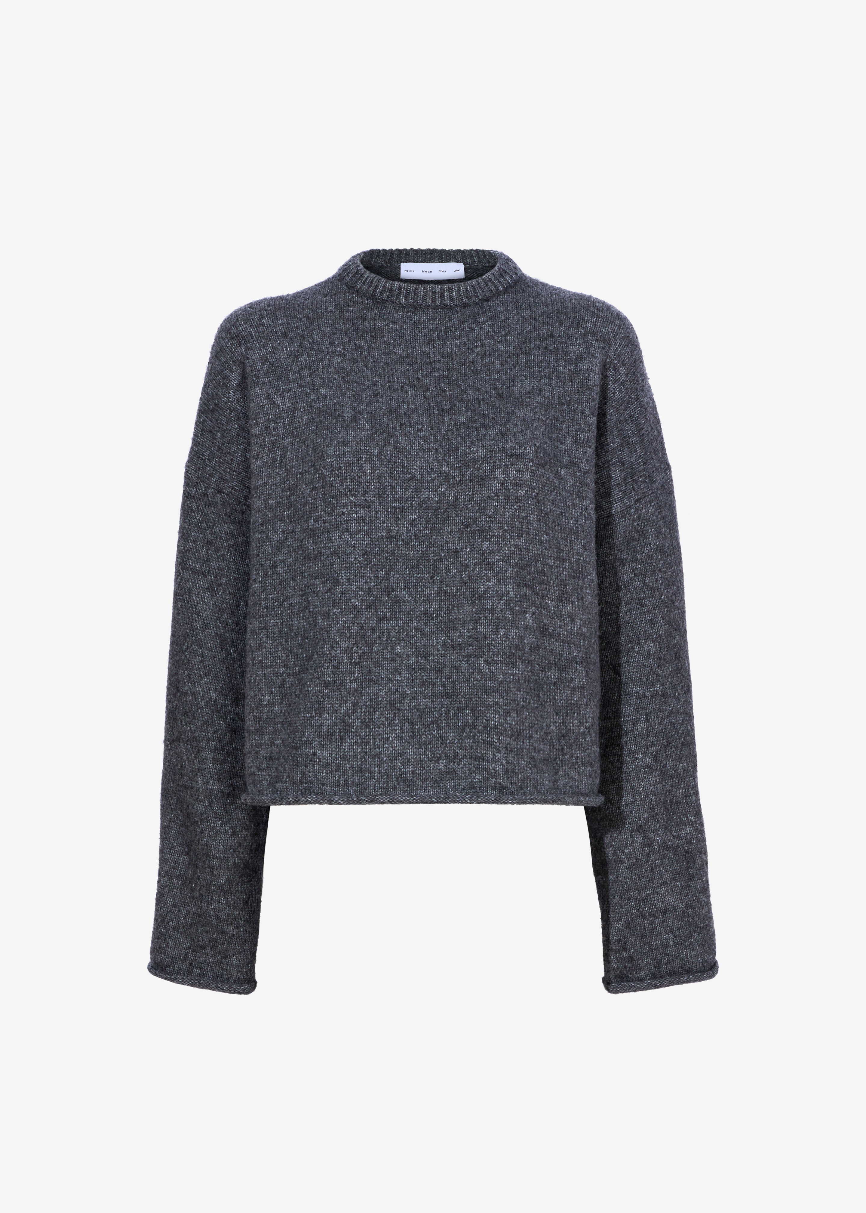 Proenza Schouler White Label Tara Sweater Grey Melange