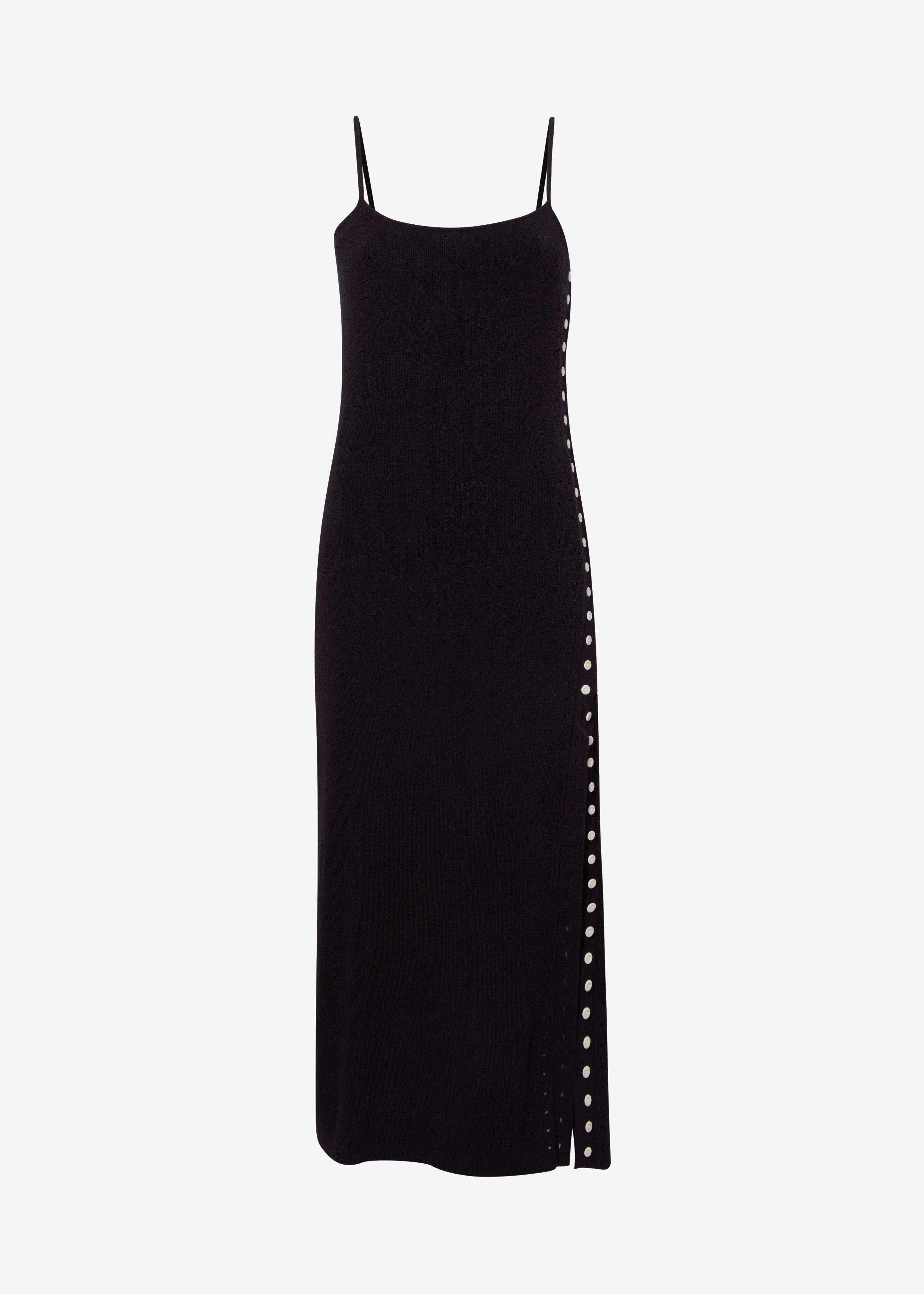 Proenza Schouler White Label Astrid Dress In Boucle Viscose - Black - 7