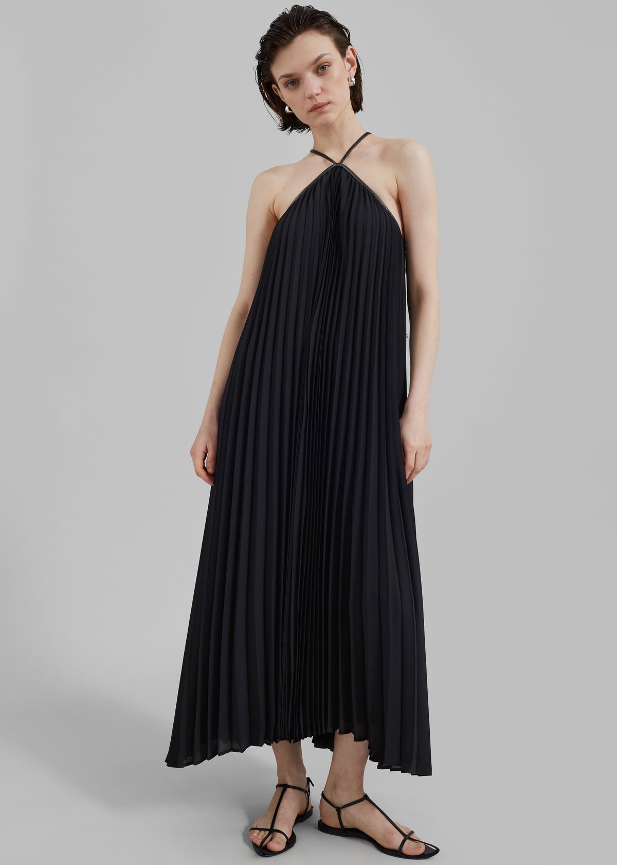 Proenza Schouler White Label Celeste Lightweight Crepe Dress