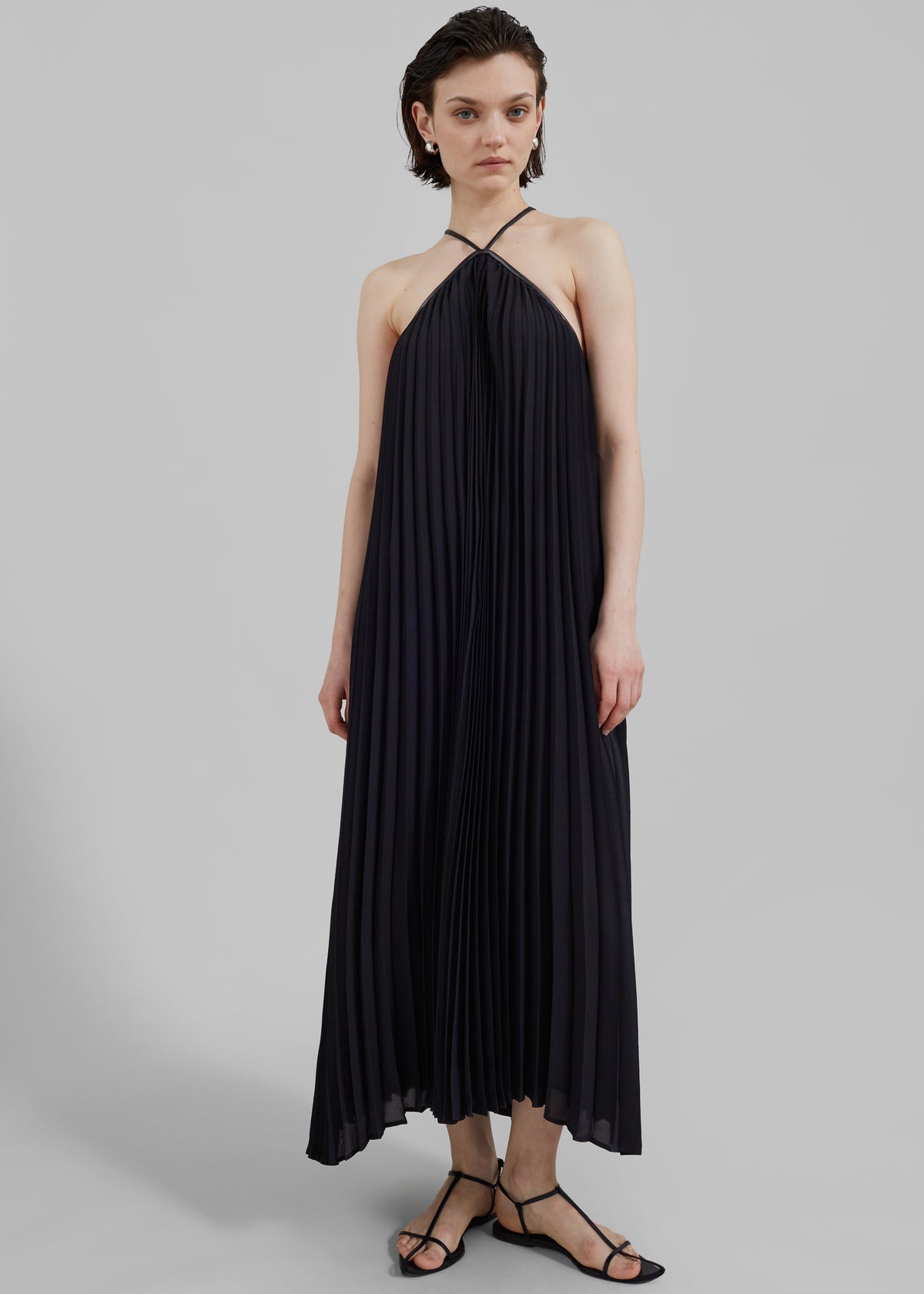 Proenza Schouler White Label Celeste Lightweight Crepe Dress