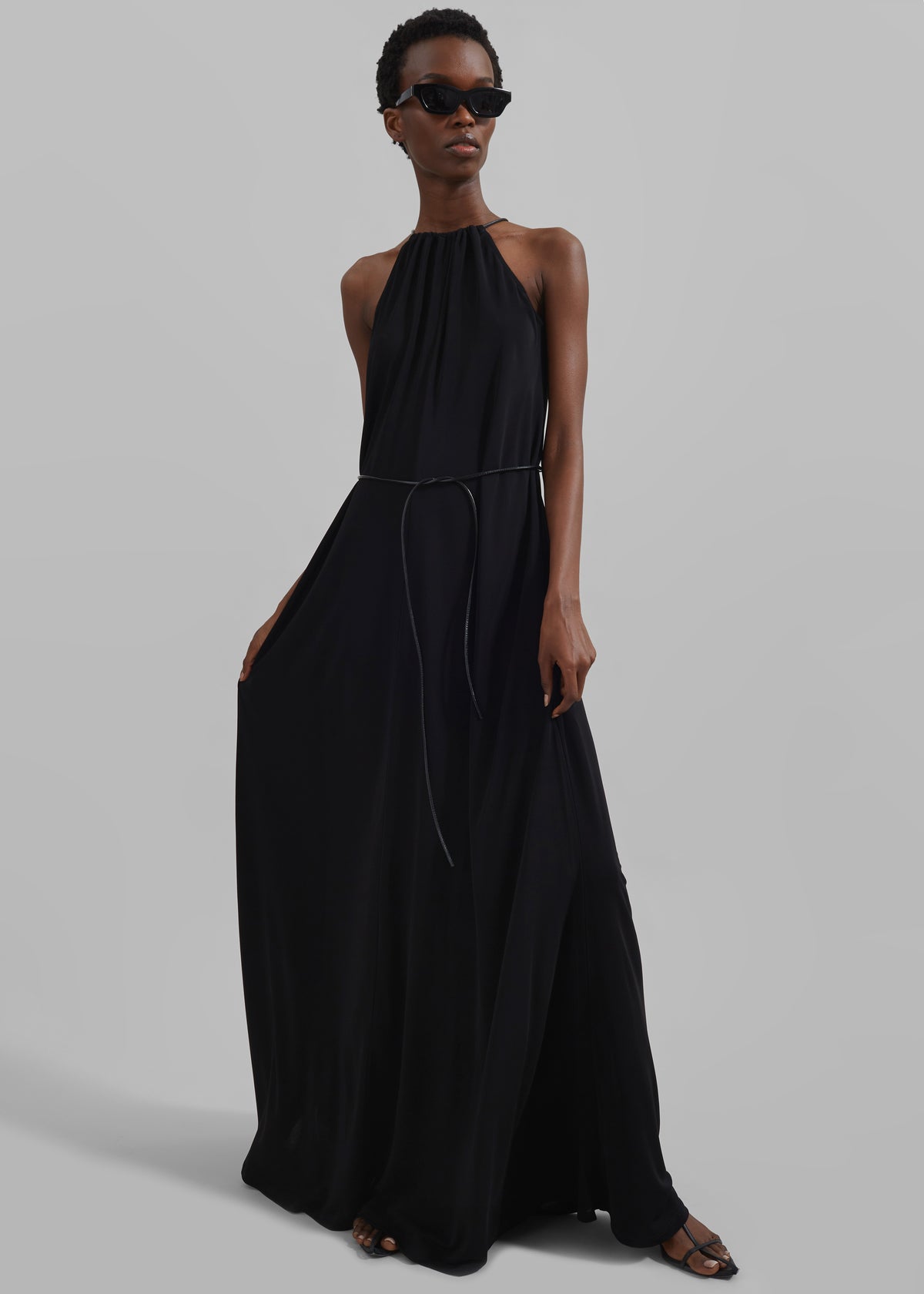 Proenza Schouler White Label Lenny Dress In Matte Jersey