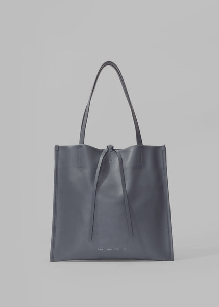 Proenza Schouler White Label Twin Nappa Tote Steel The