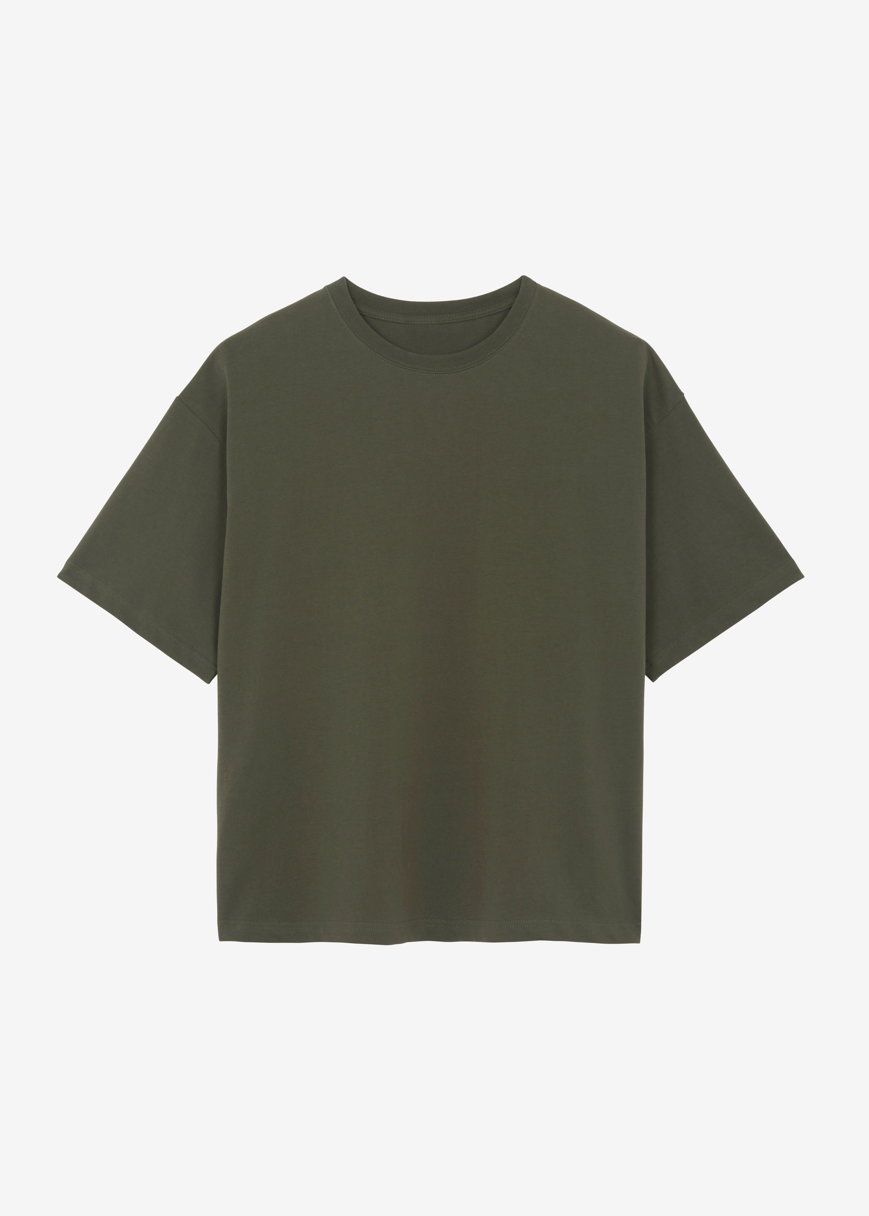 Quinn Cotton T-Shirt - Olive - 6