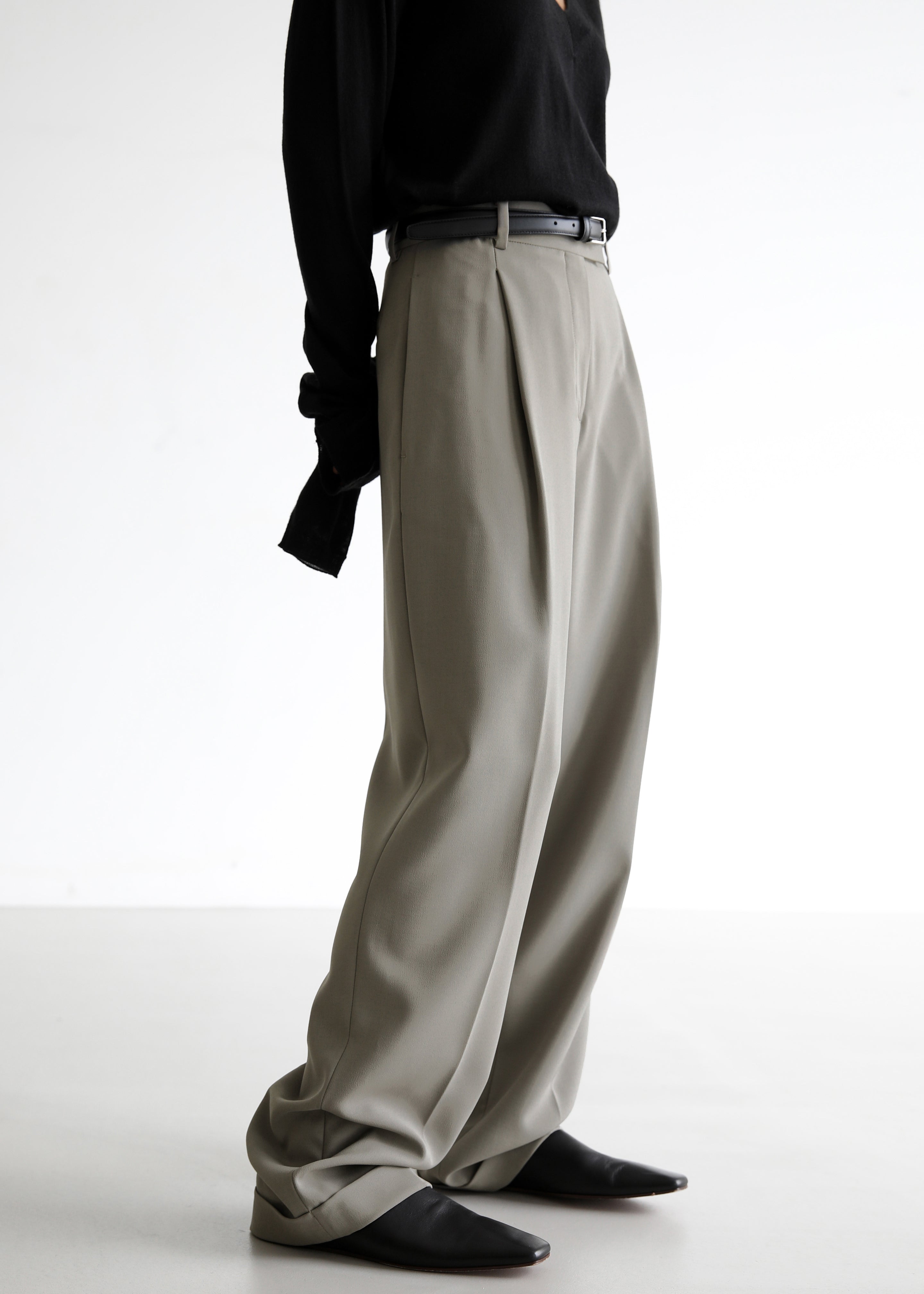 Quinnie Trousers - Grey - 1