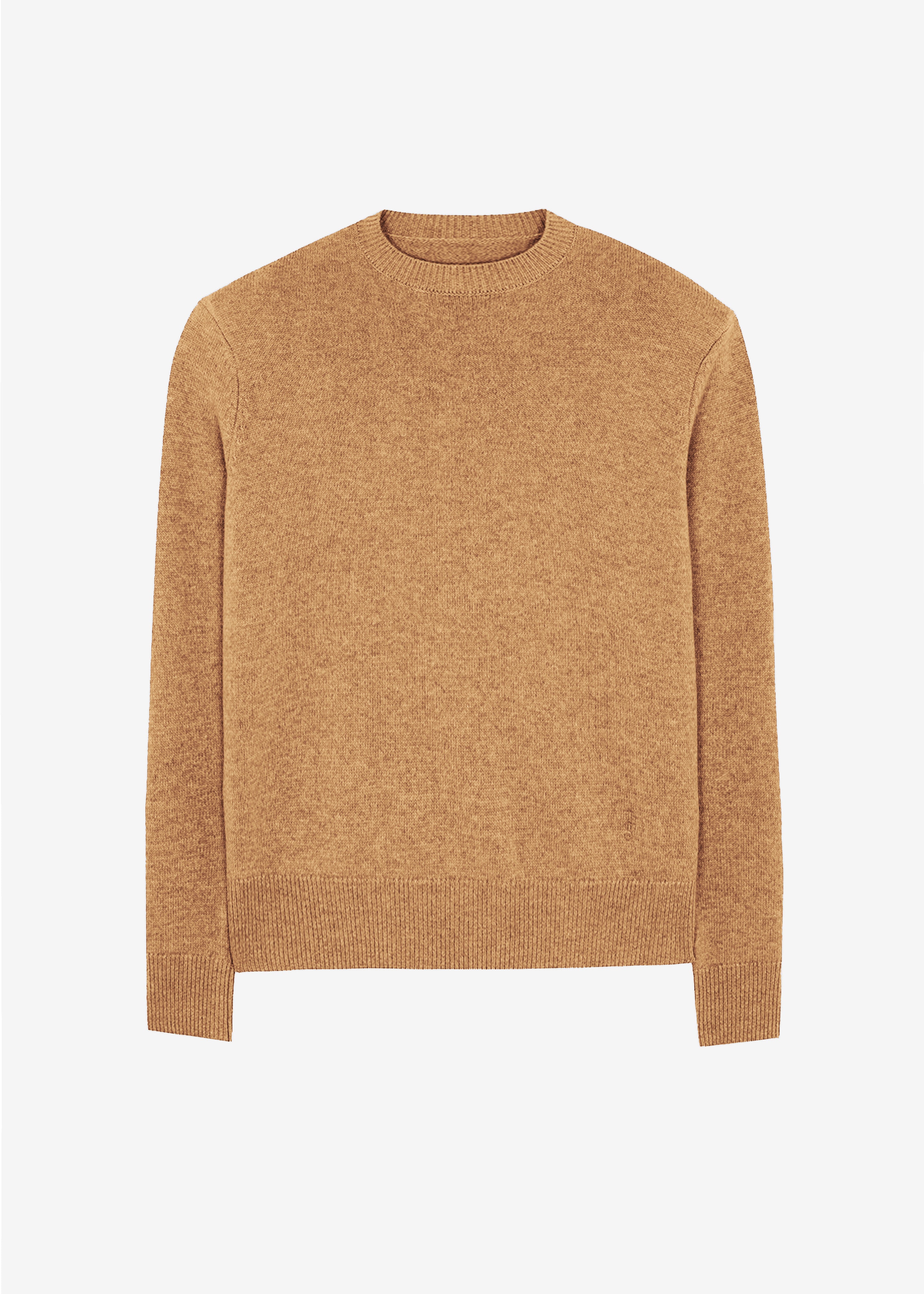 THE SHISHIKUI BIG ニット CAMEL Quinton Crew Neck Sweater - Camel – The Frankie Shop