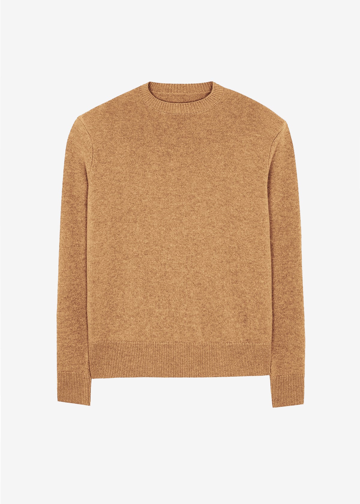 Quinton Crew Neck Sweater - Camel - 12