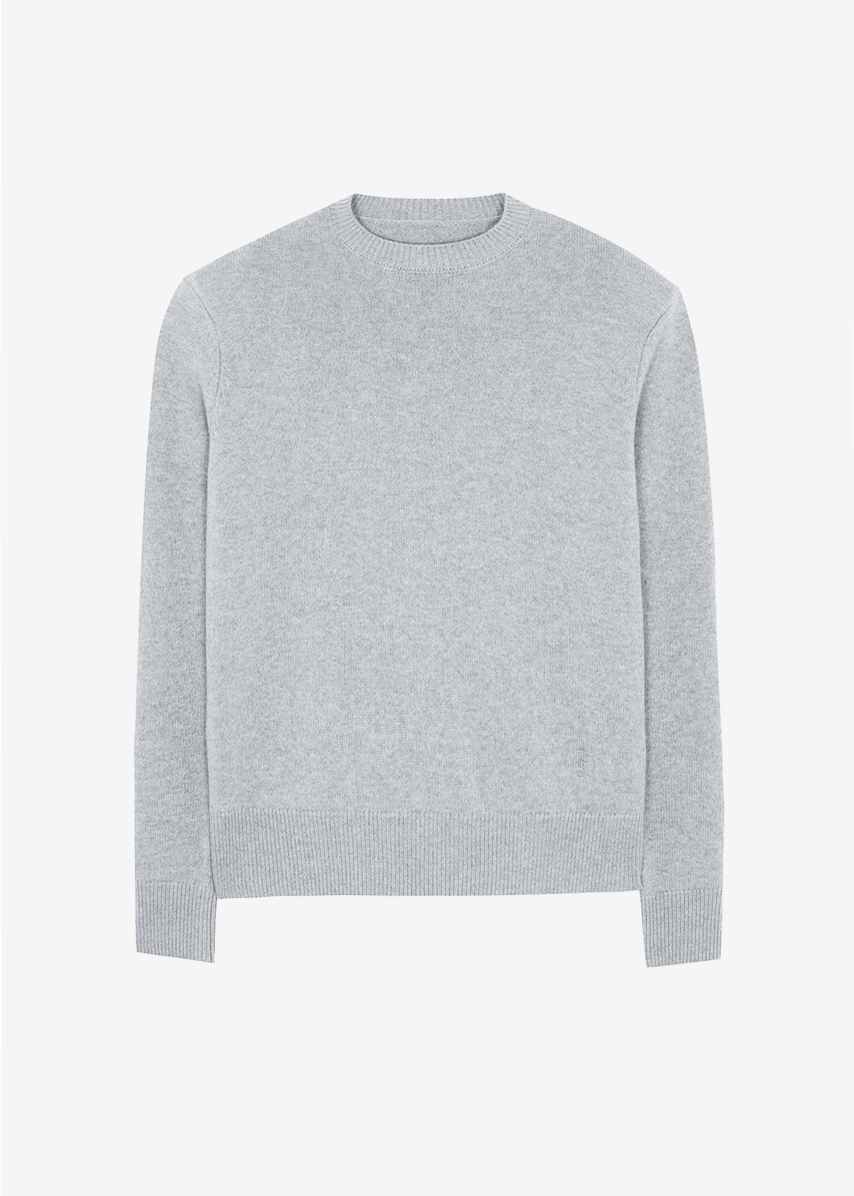 Quinton Crew Neck Sweater - Light Grey - 15
