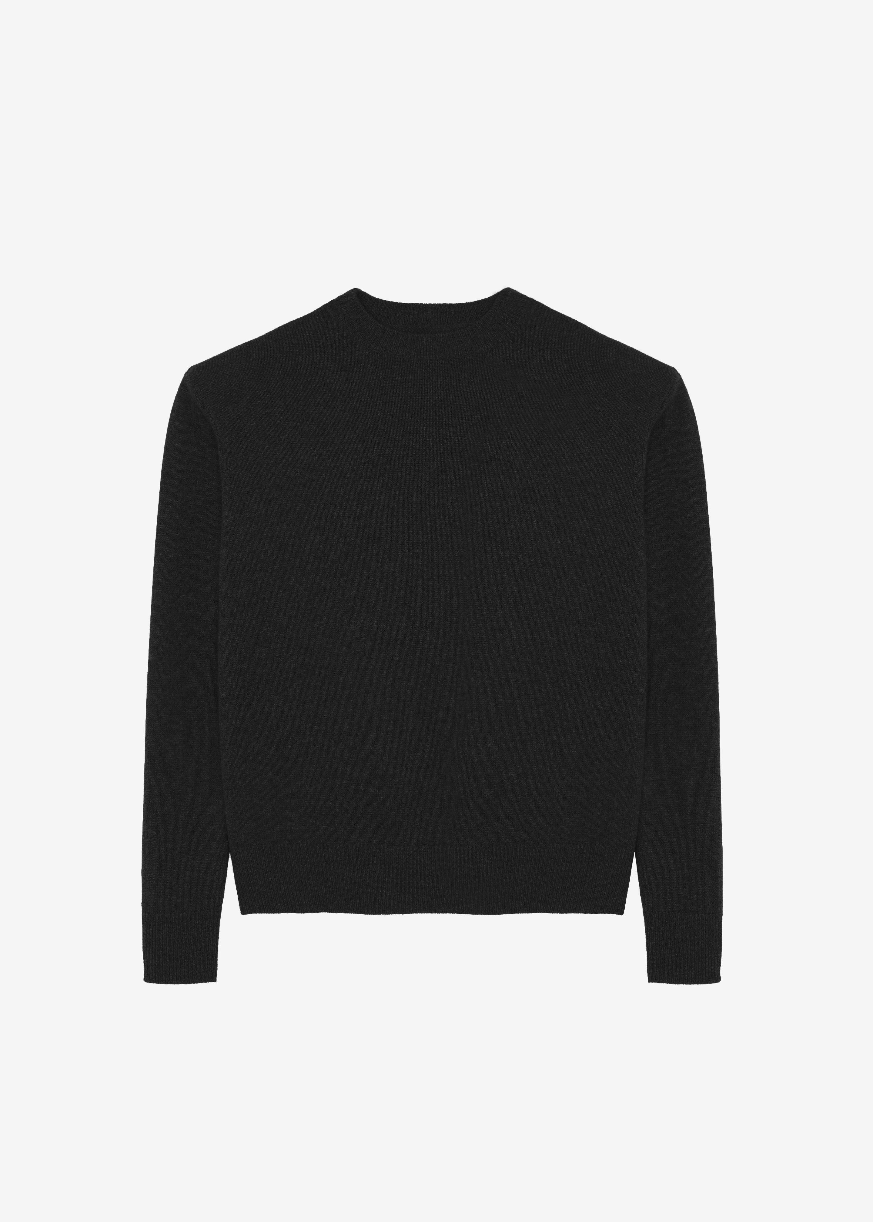 Rafaela Padded Knit Sweater - Black - 11