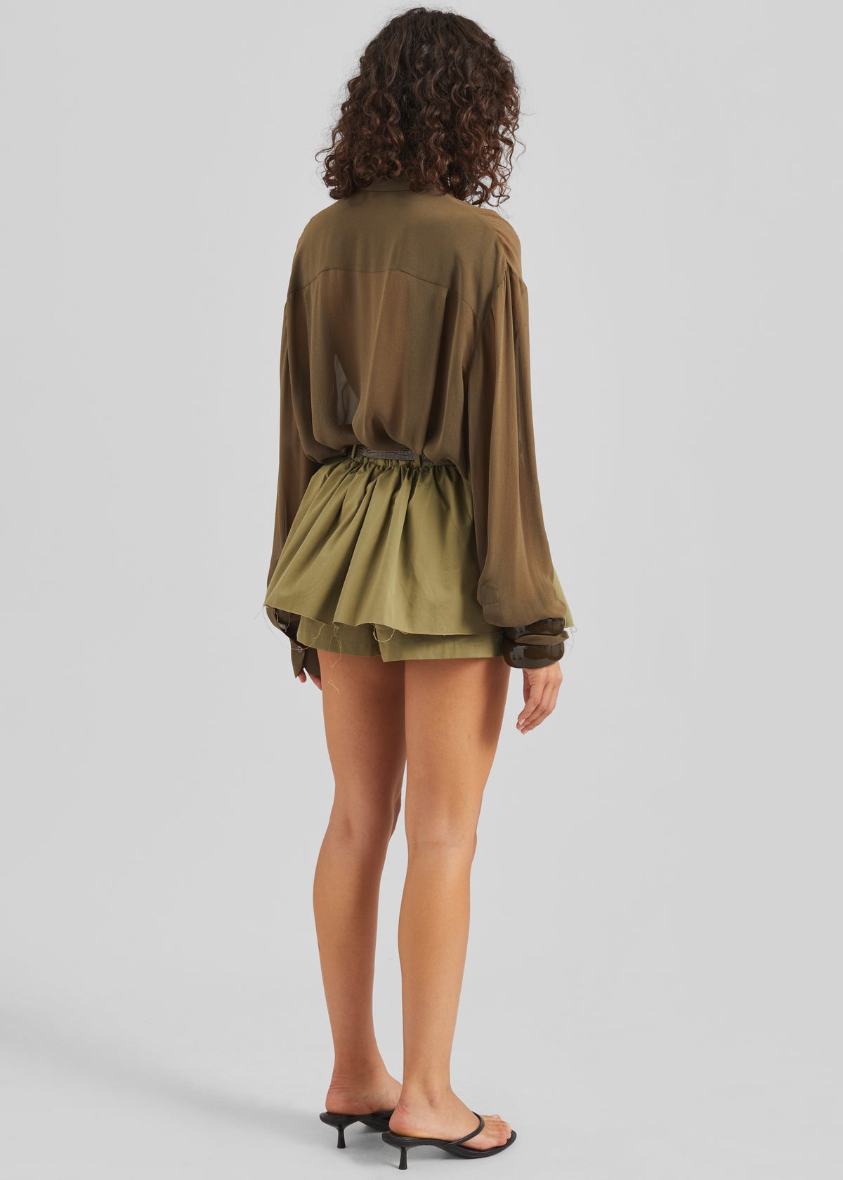 Raheny Mini Skort - Olive - 8