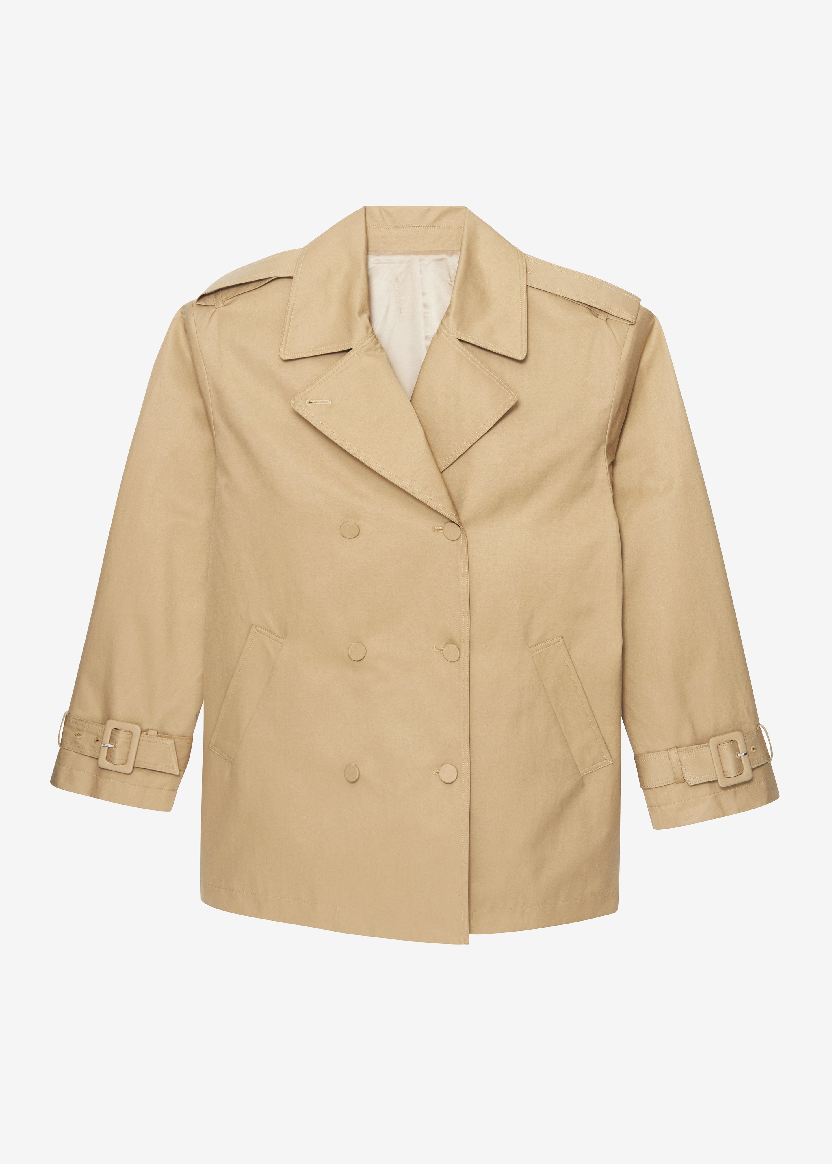 Raleigh Trench Coat - Beige - 15