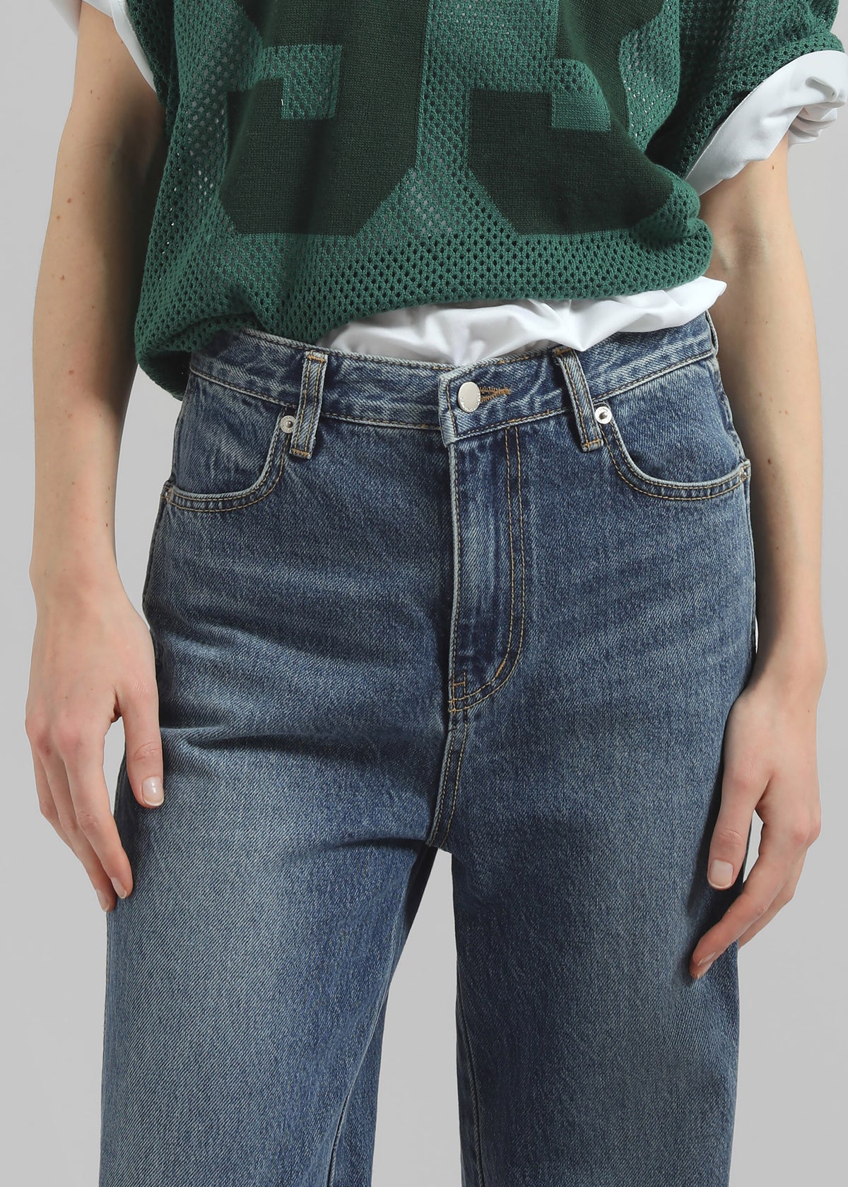 Rapla Straight Jeans - Medium Wash - 4