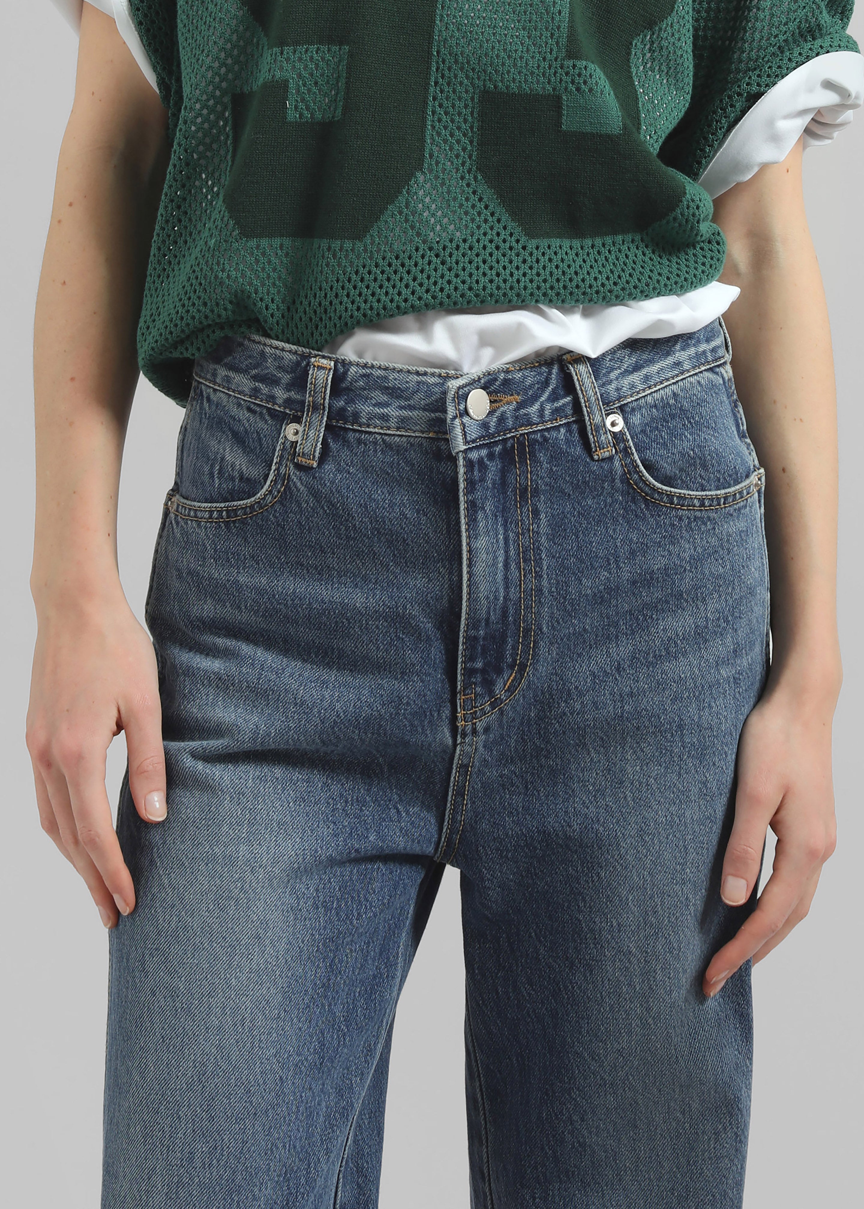 Rapla Straight Jeans - Medium Wash - 4
